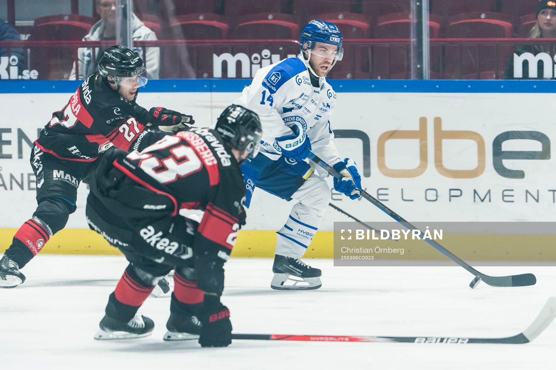 Leksands Oskar Lang, Malmö Redhawks Christoffer Forsberg