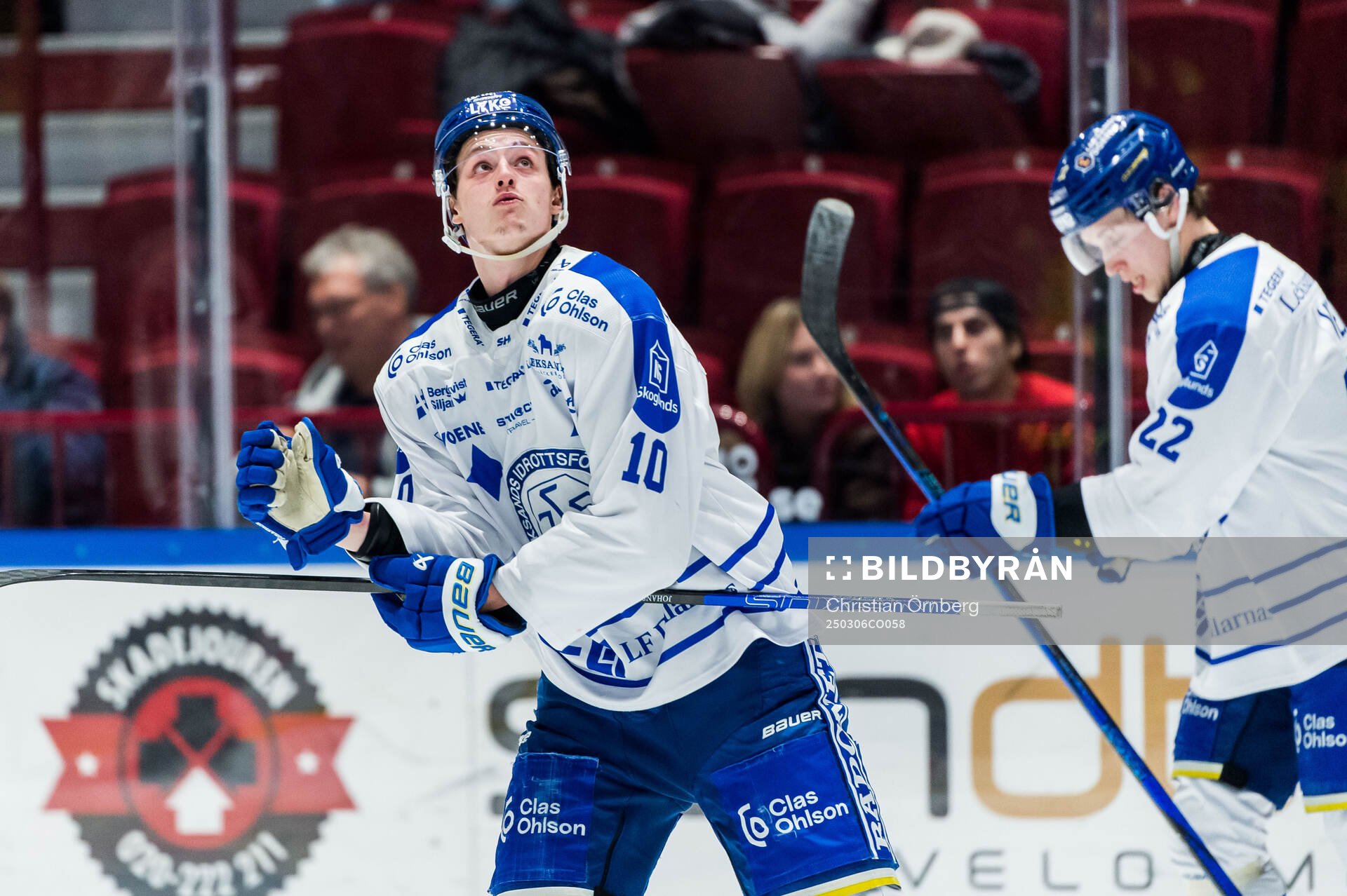 Leksands Anton Johansson jublar