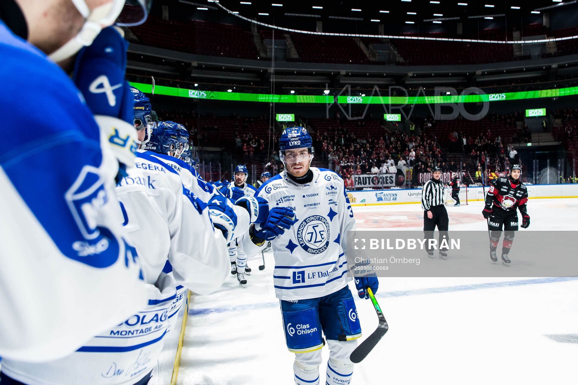 Leksands Peter Cehlarik jublar