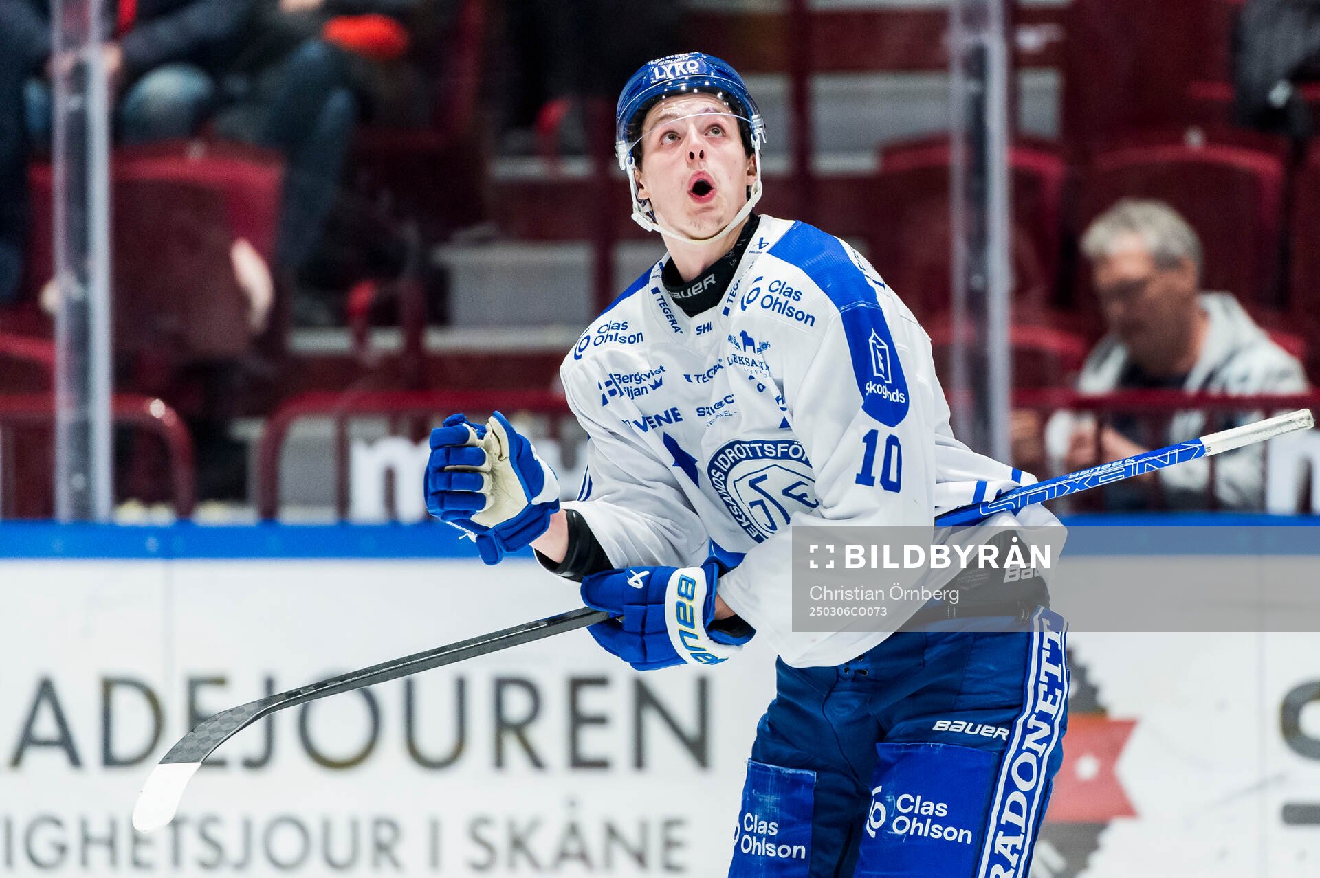 Leksands Anton Johansson jublar