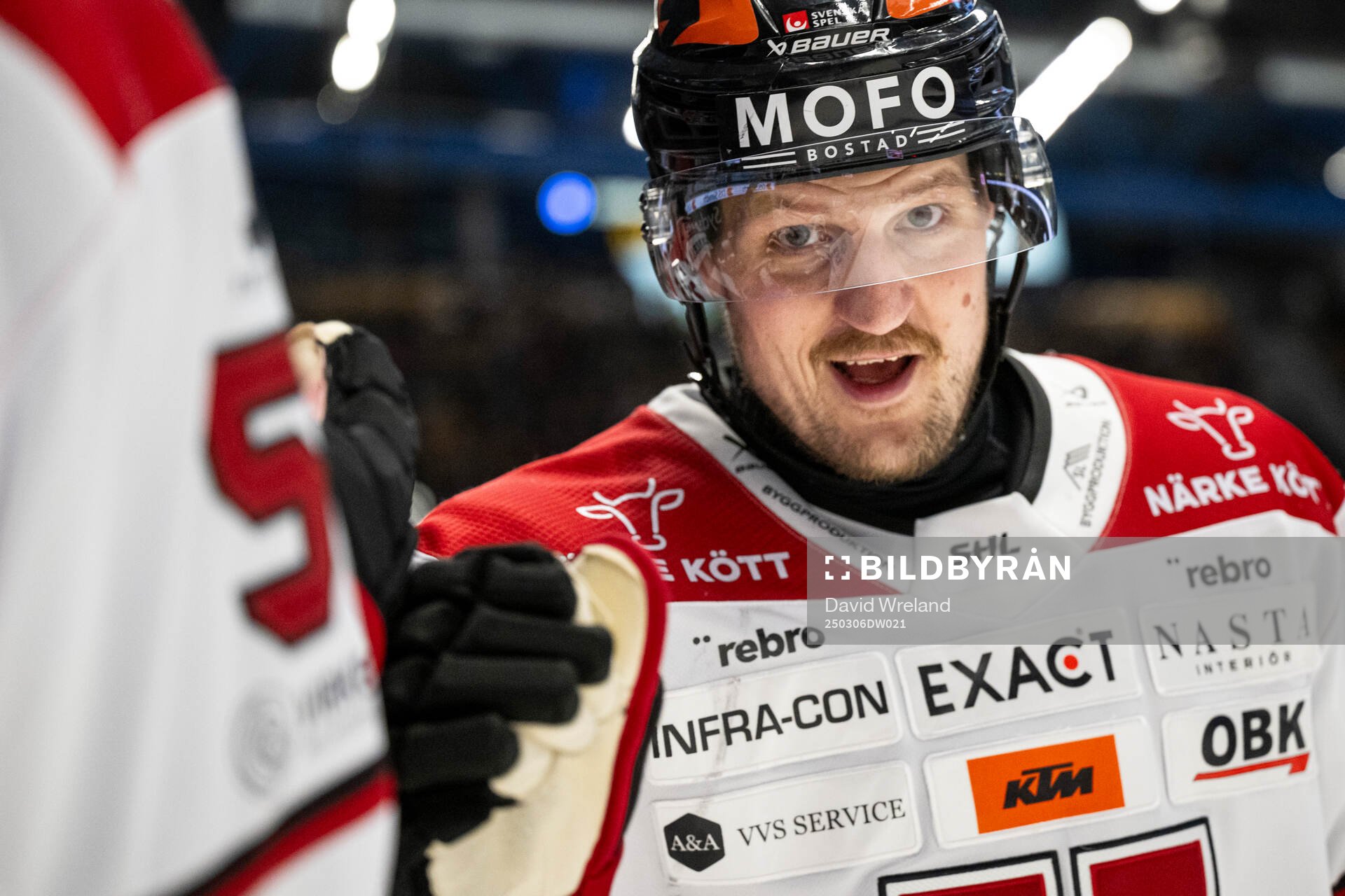Örebros Patrik Karlkvist jublar