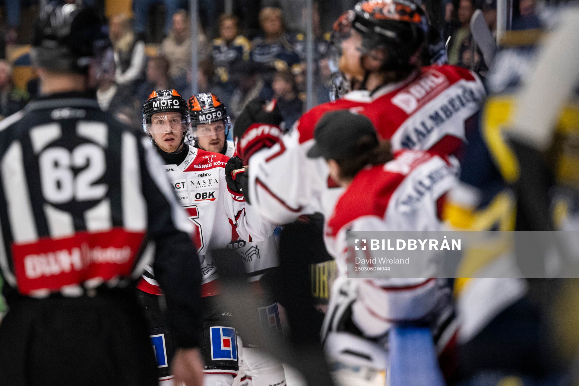 Örebros Kalle Kossila jublar