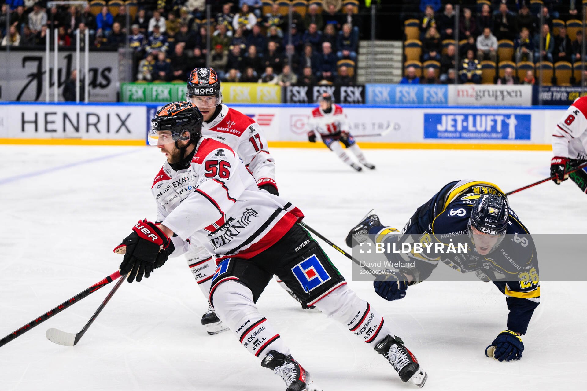 Örebros Robin Norell och HV71s Tommi Tikka