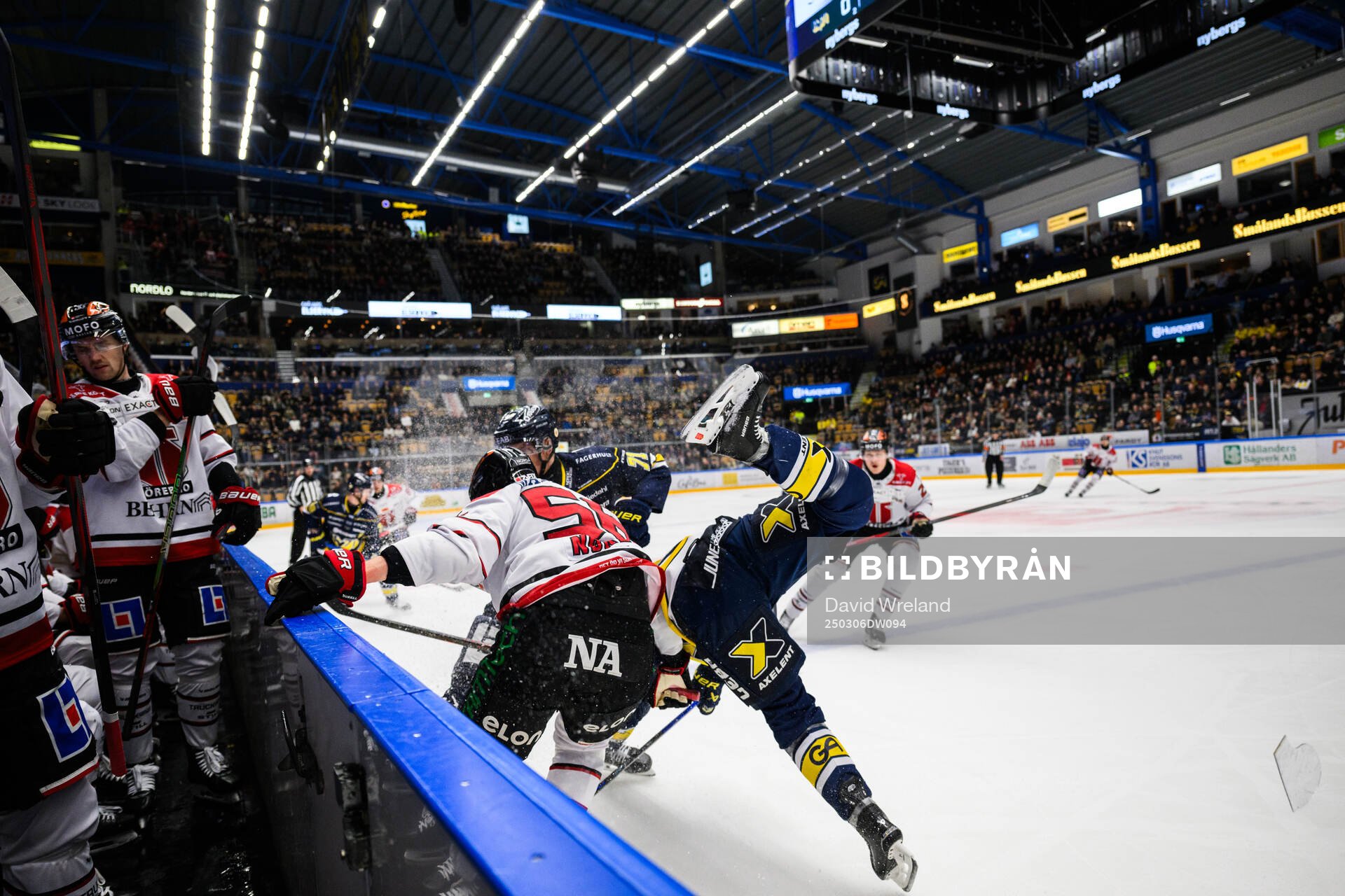HV71s William Ignberg Nilsson, Mattias Tedenby och Örebros