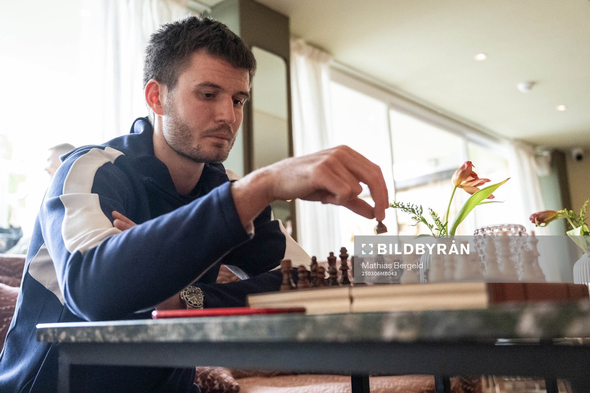 Wilhelm Loeper spelar shack