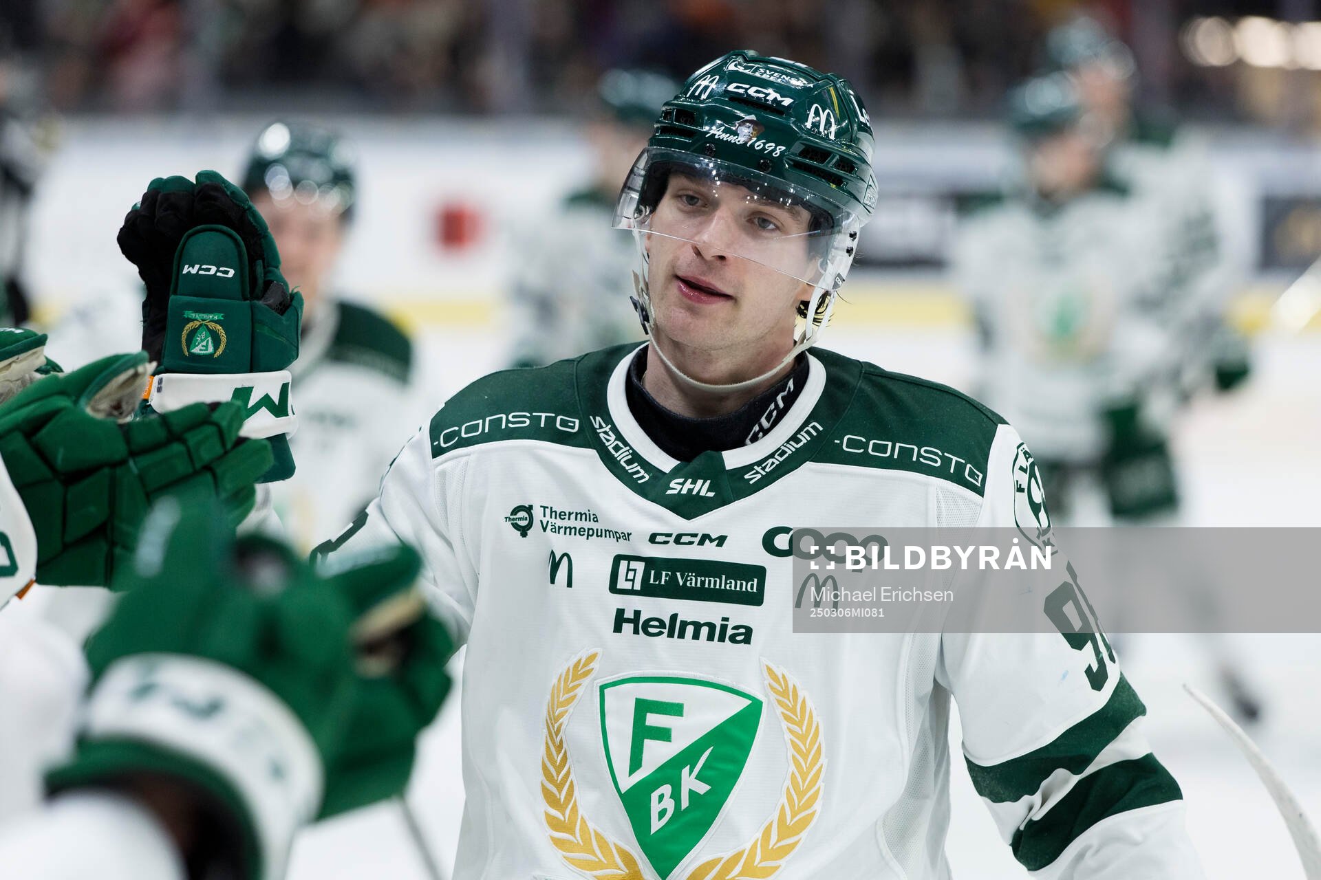 Färjestads Marian Studenic jublar
