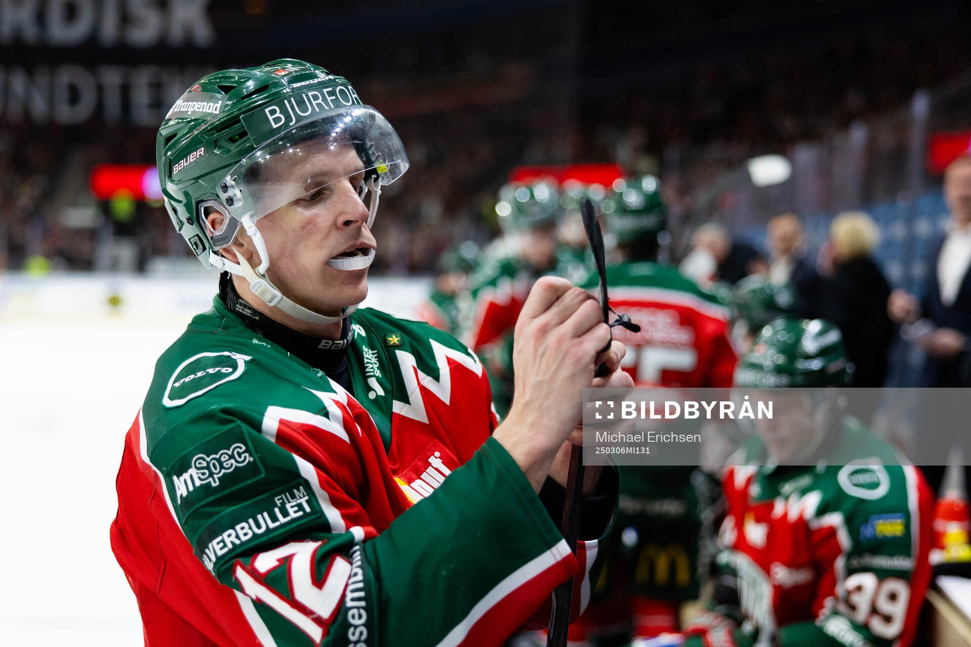 Frölundas Max Friberg lindar sin klubba