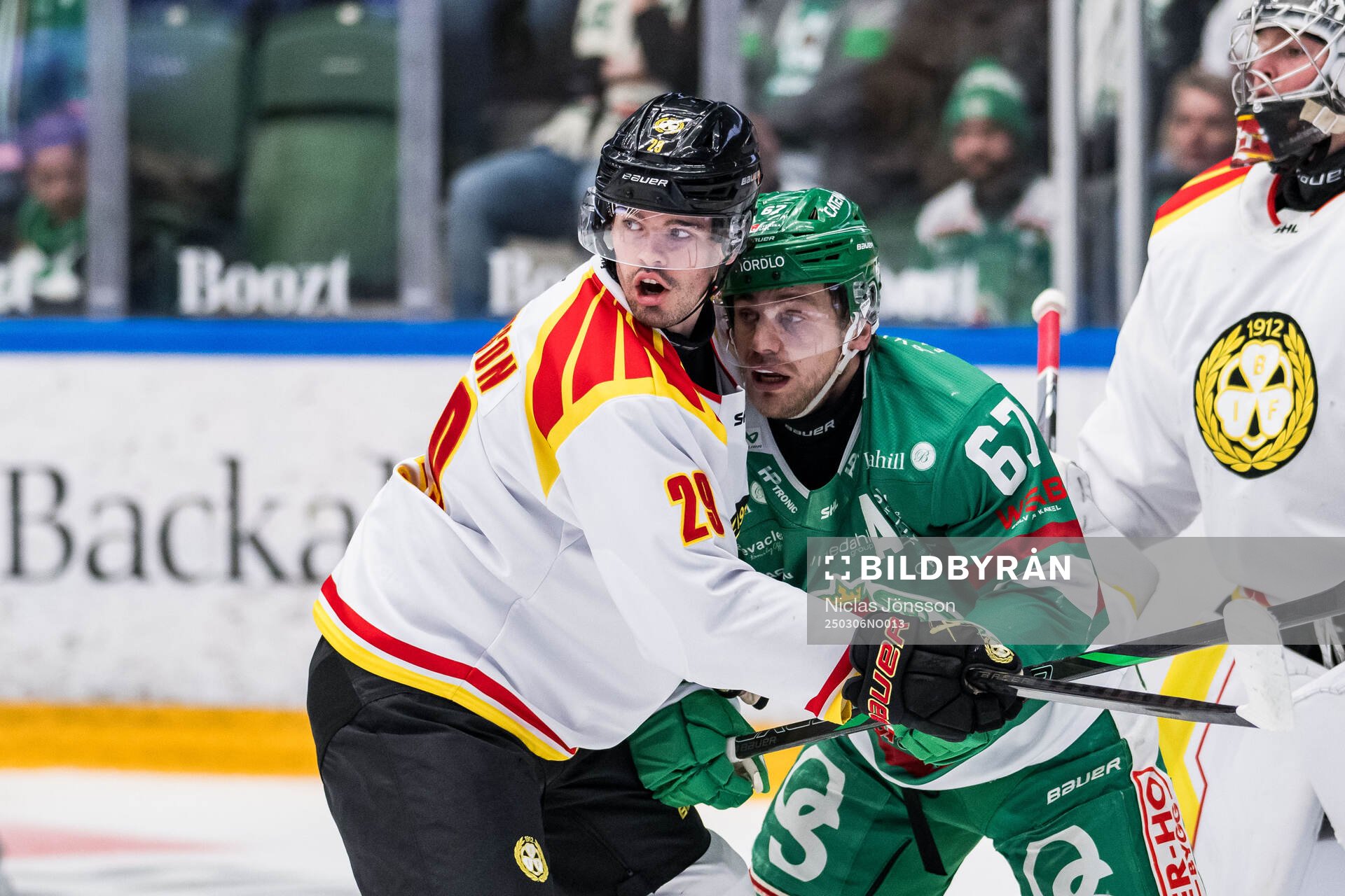 Brynäs Johannes Kinnvall och Rögles Leon Bristedt