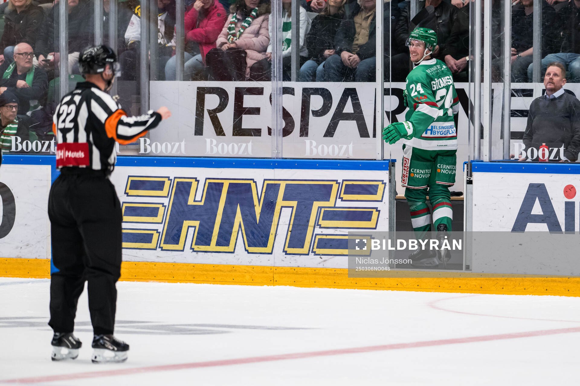 Rögles Mattias Göransson blir utvisad