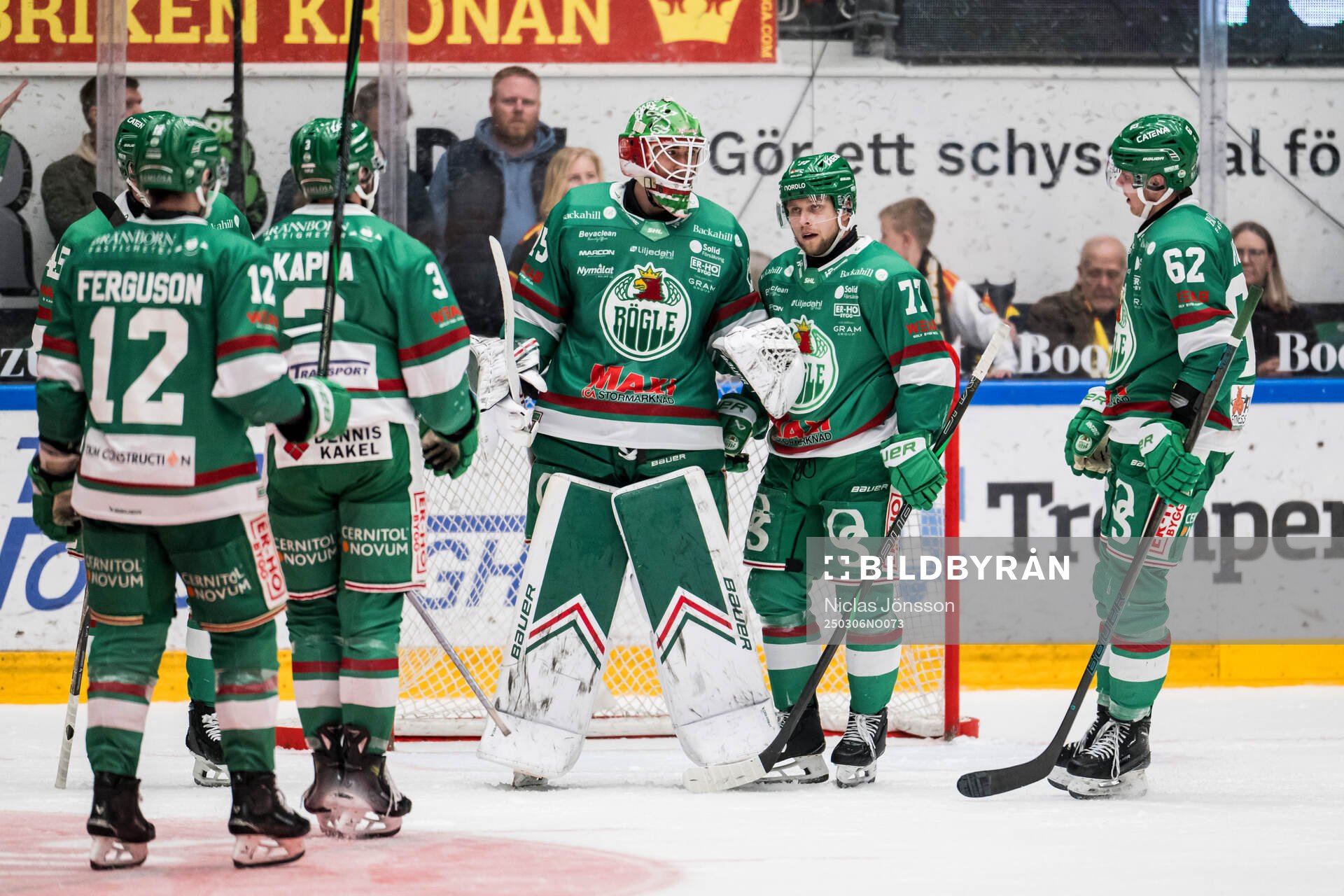 Rögles Arvid Holm och Jesper Pettersson jublar