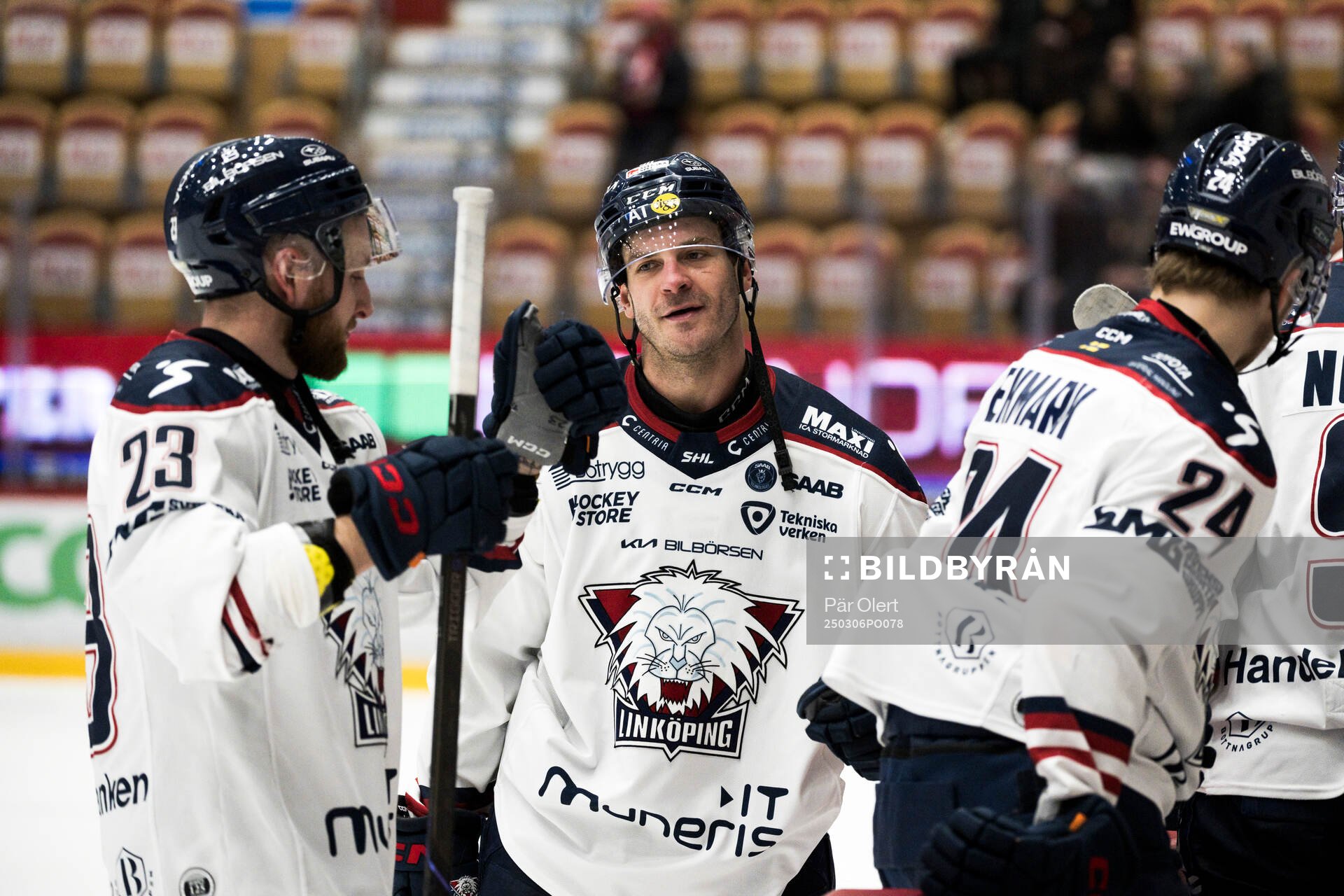 Linköpings Lance Bouma jublar