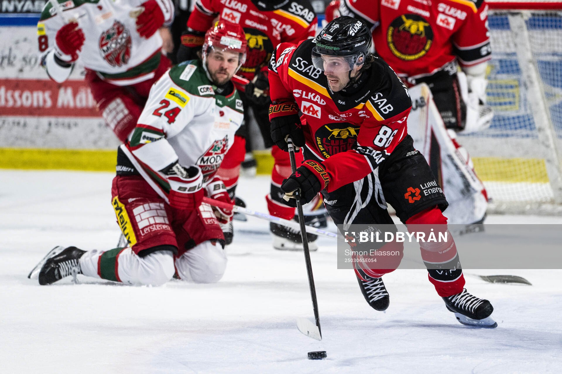Luleås Mathias Bromé