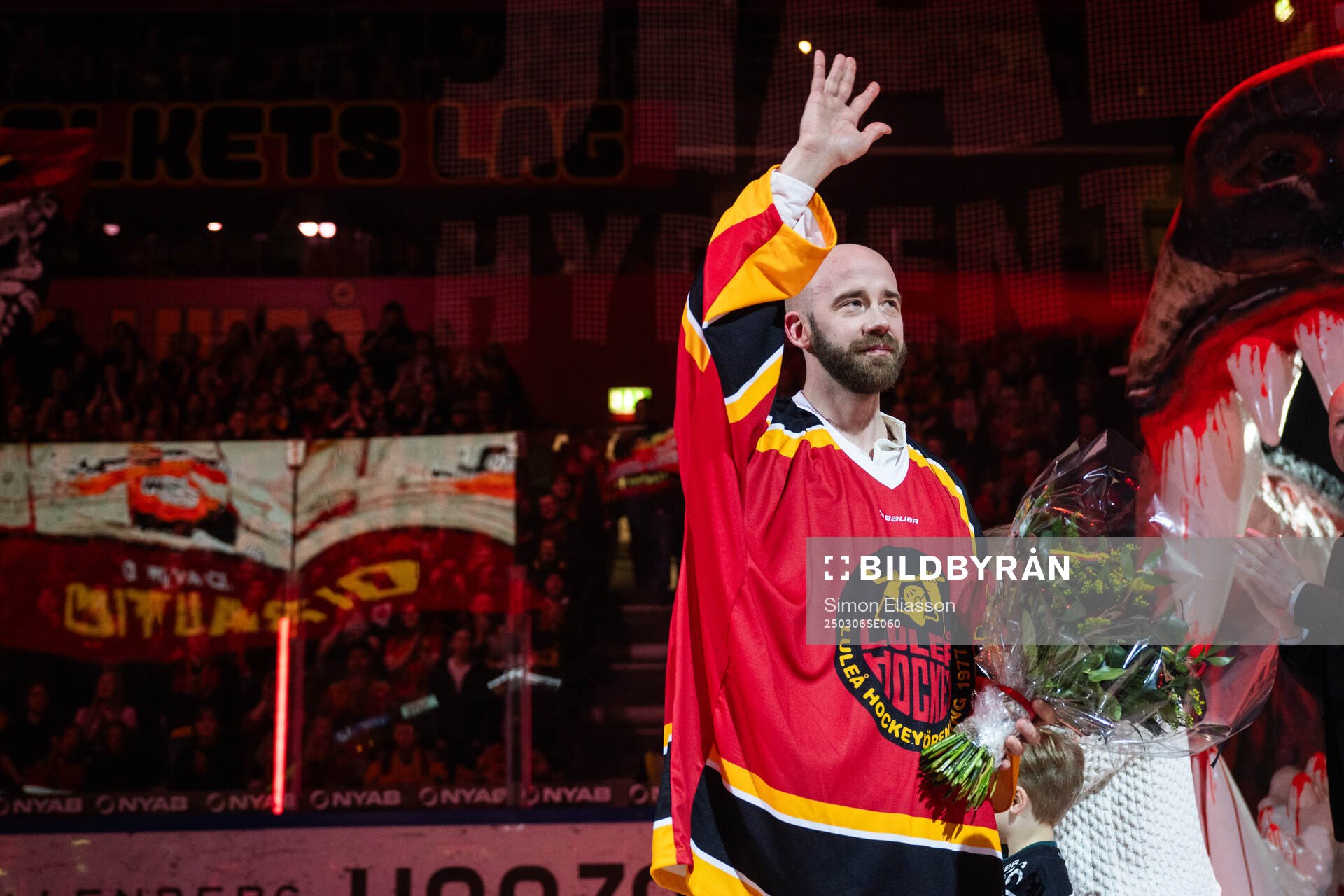 Luleås förre målvakt David Rautio hyllas