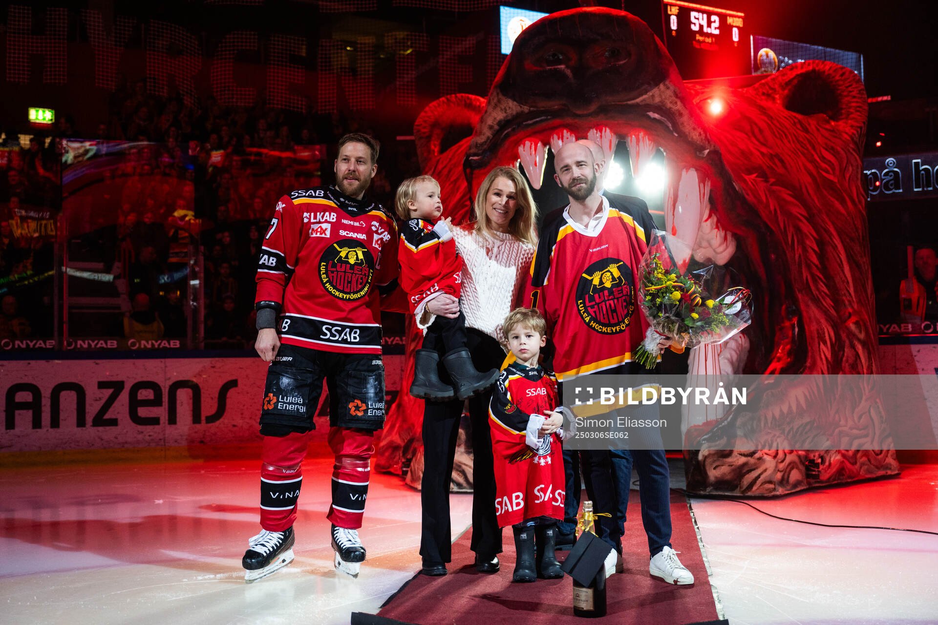 Luleås förre målvakt David Rautio hyllas