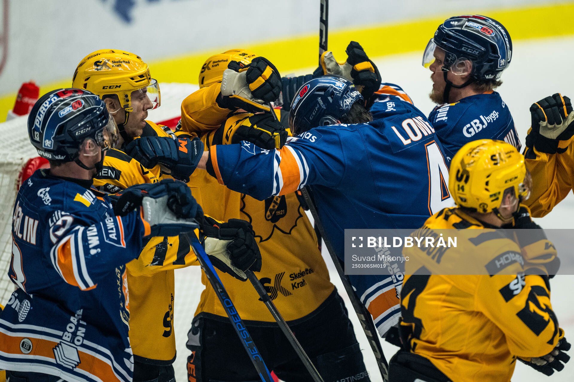 Skellefteås Pär Lindholm och Växjös Keegan Lowe