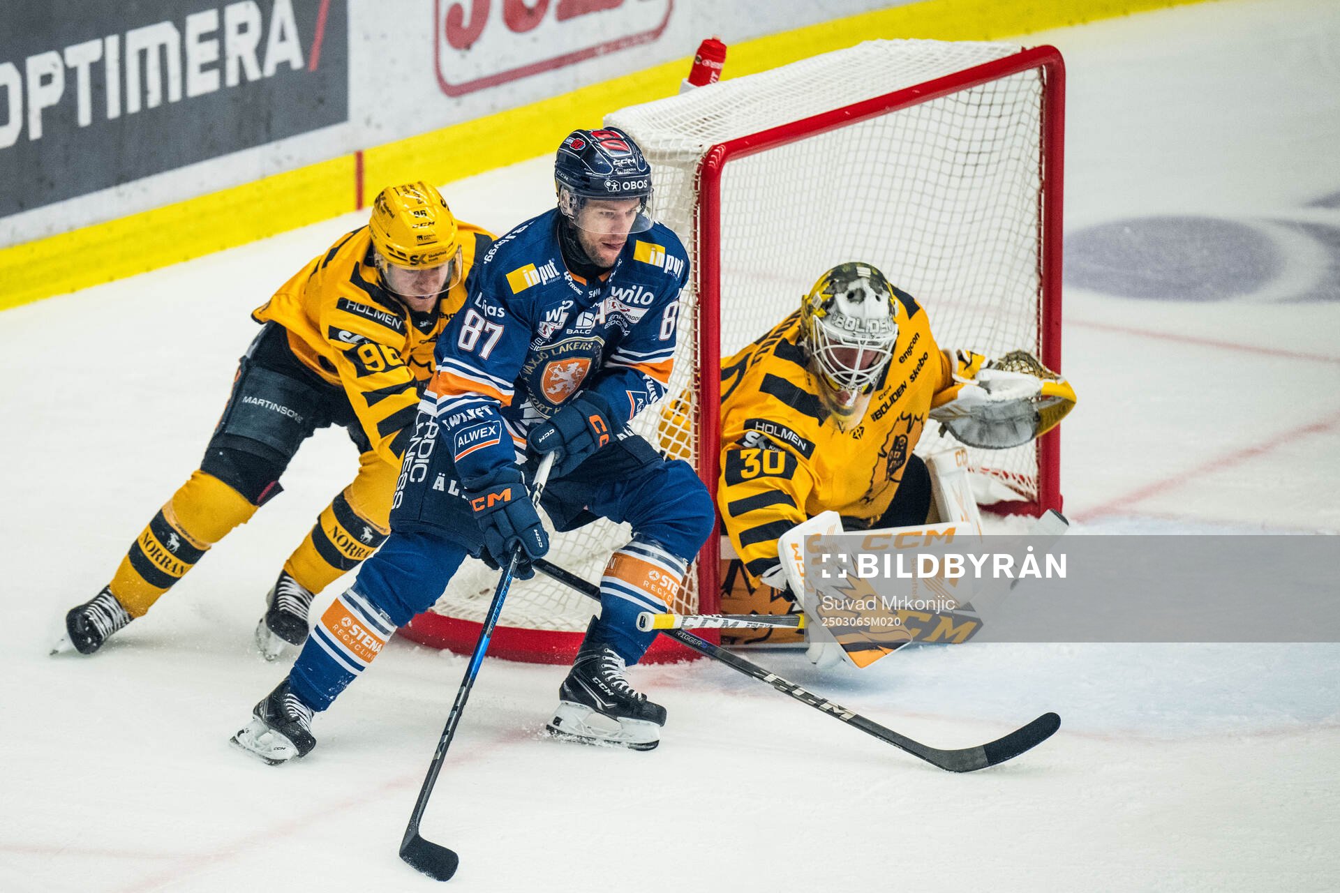 Skellefteås Rickard Hugg och Växjös Robert Rosén och