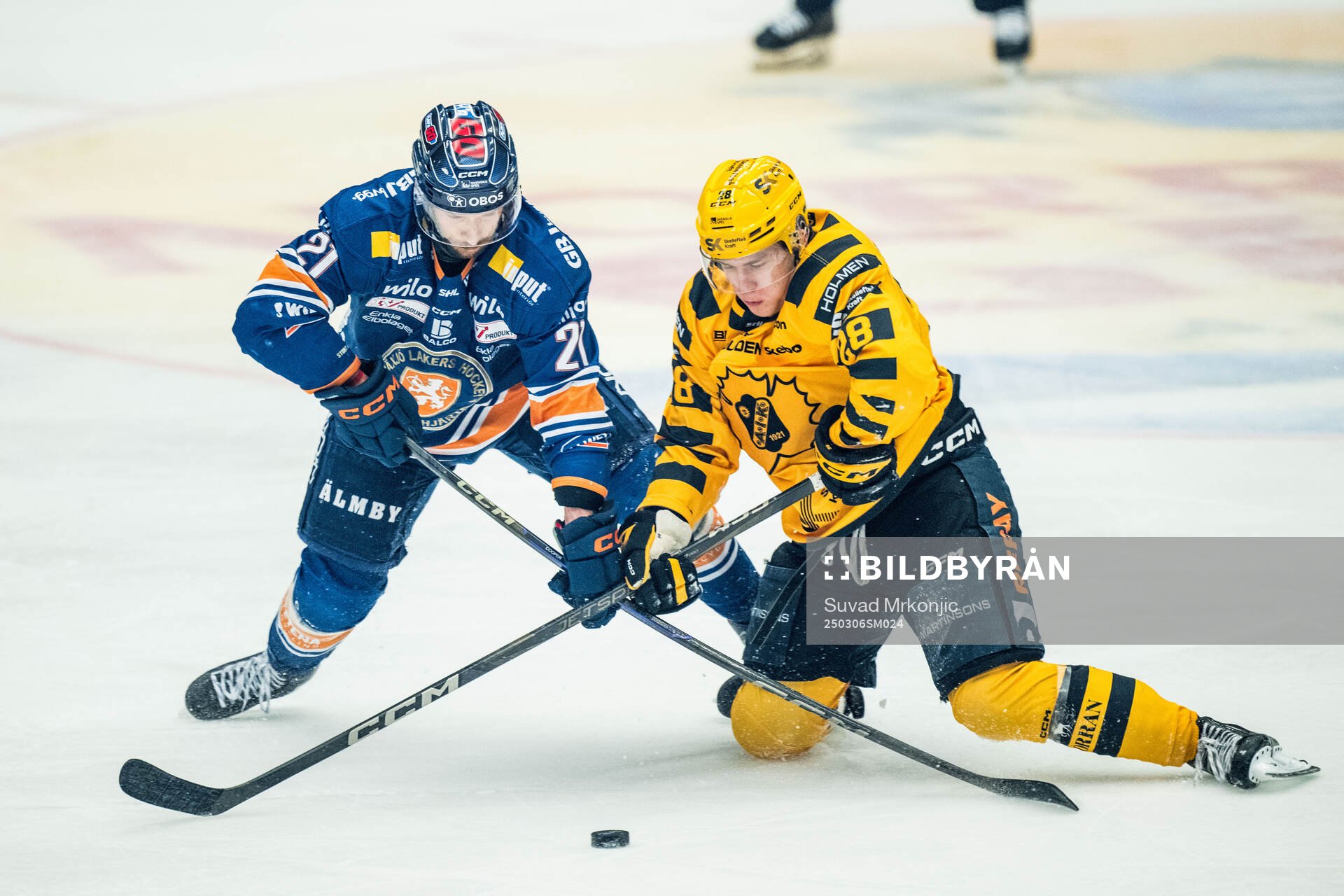 Växjös Brian Cooper och Skellefteås Michael