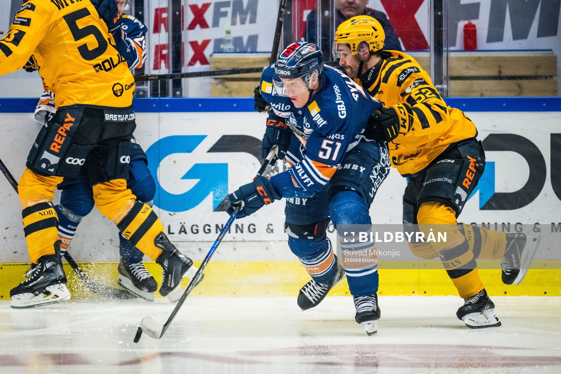 Växjös Emil Sylvegård och Skellefteås Arvid Lundberg