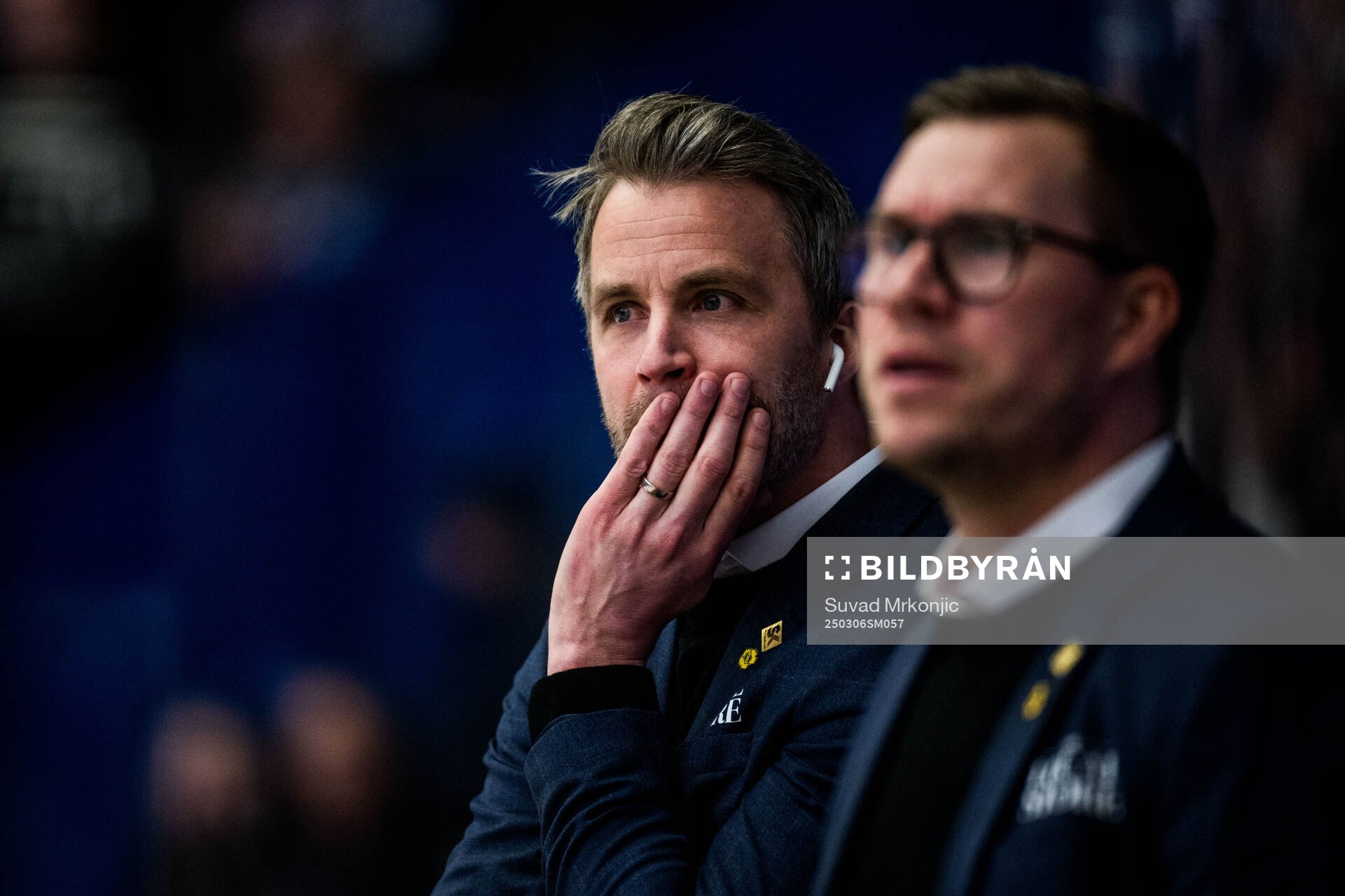 Skellefteås assisterande tränare Pontus Petterström