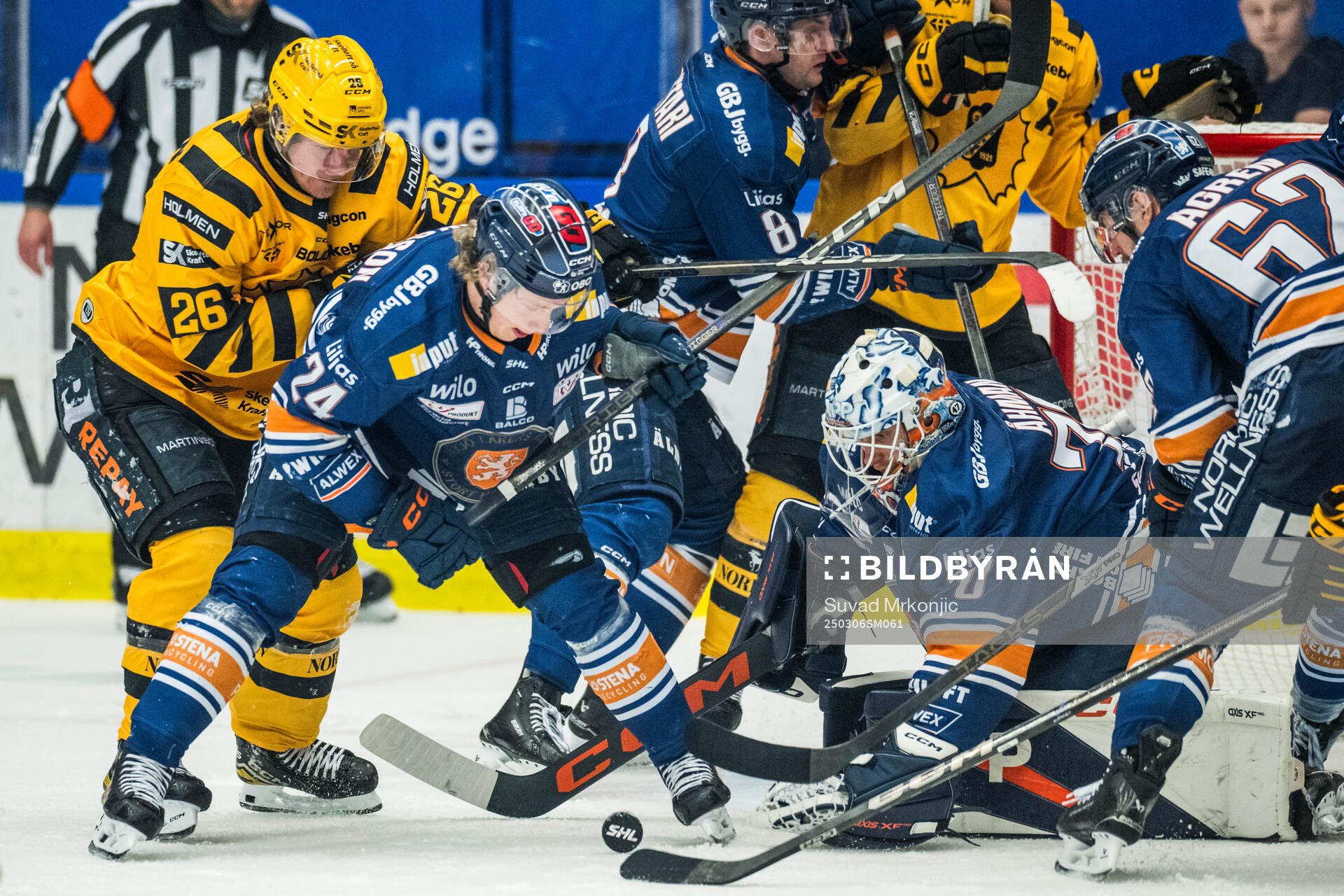 Skellefteås Anton Heikkinen och Växjös Karl Henriksson