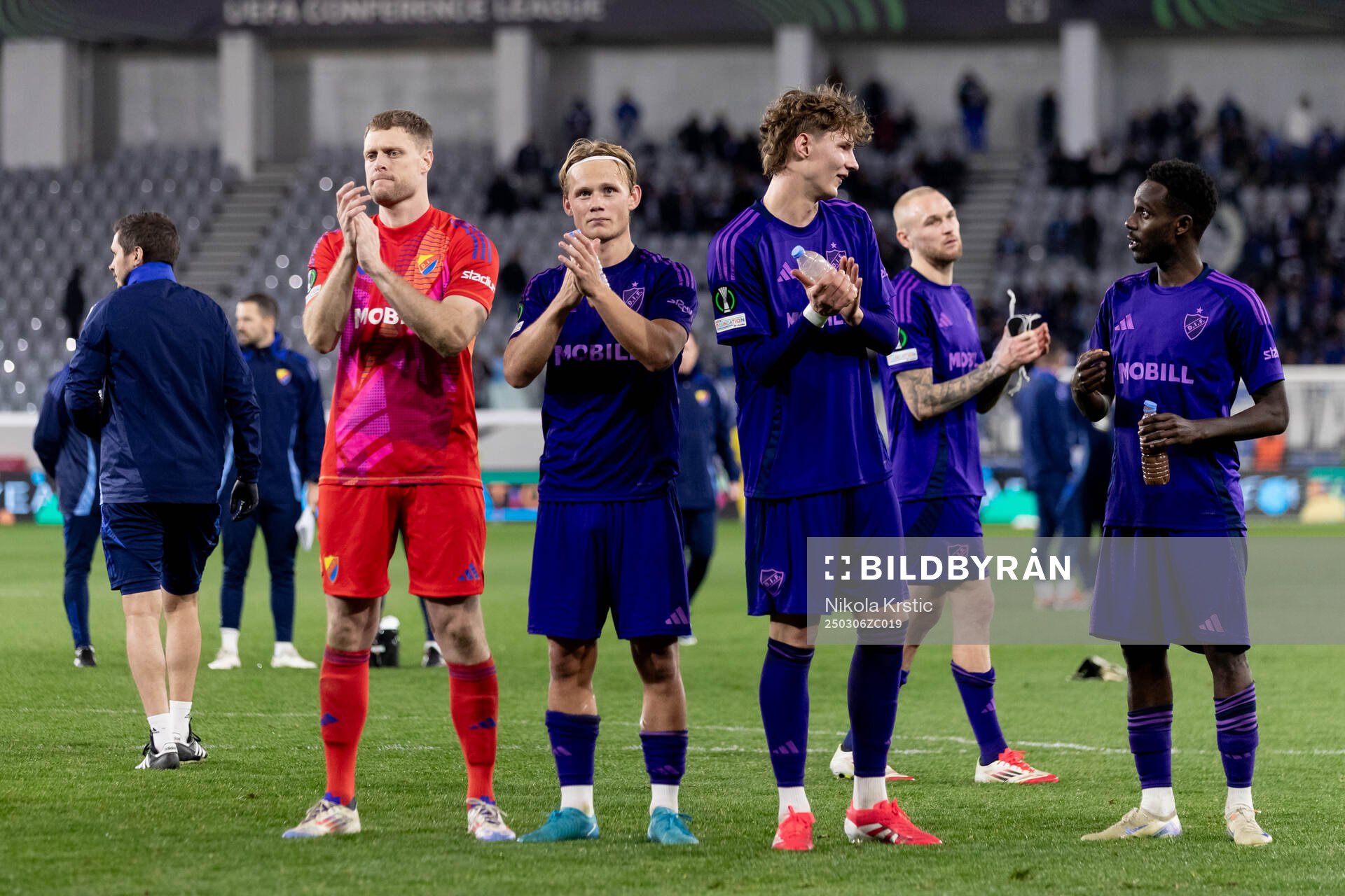 goalkeeper Malkolm Nilsson Säfqvistm Tobias Gulliksen and