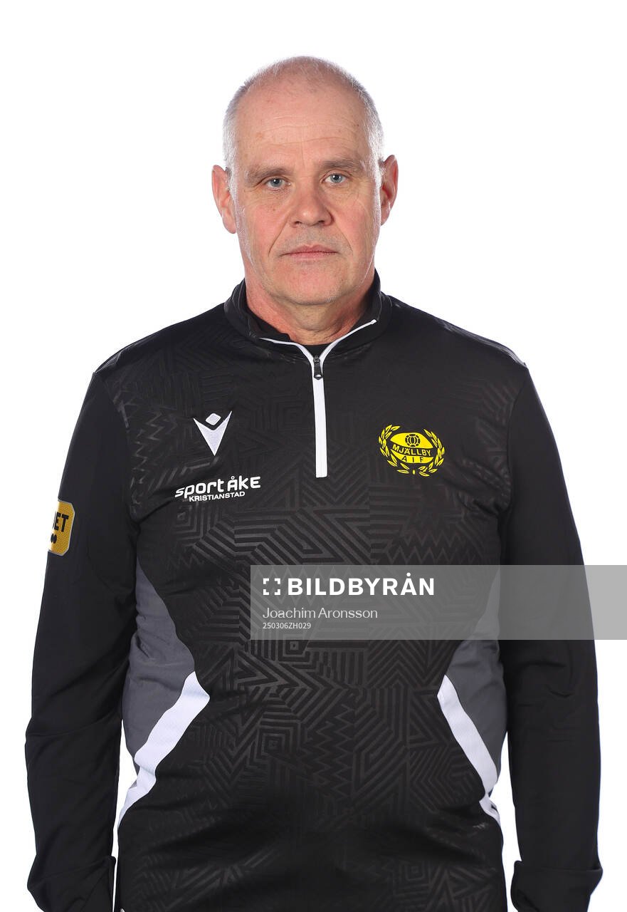 Mjällbys materialförvaltare Svenne Juteskär