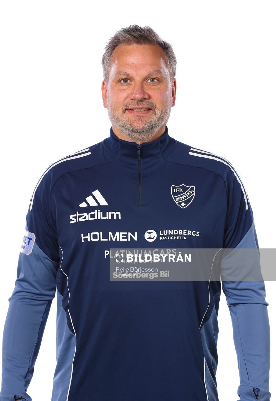 IFK Norrköpings koordinator Tobias Falk