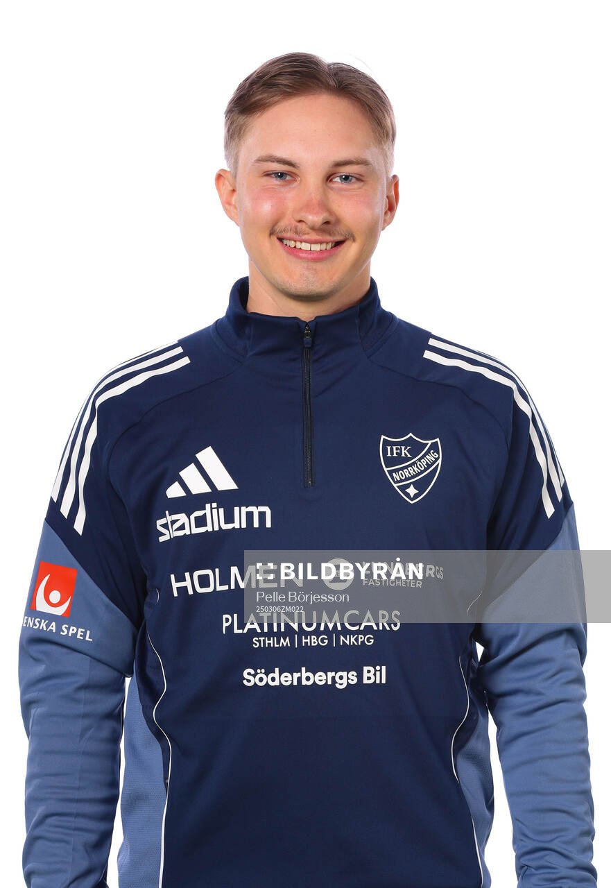 IFK Norrköpings målvaktstränare Elias Melkersson