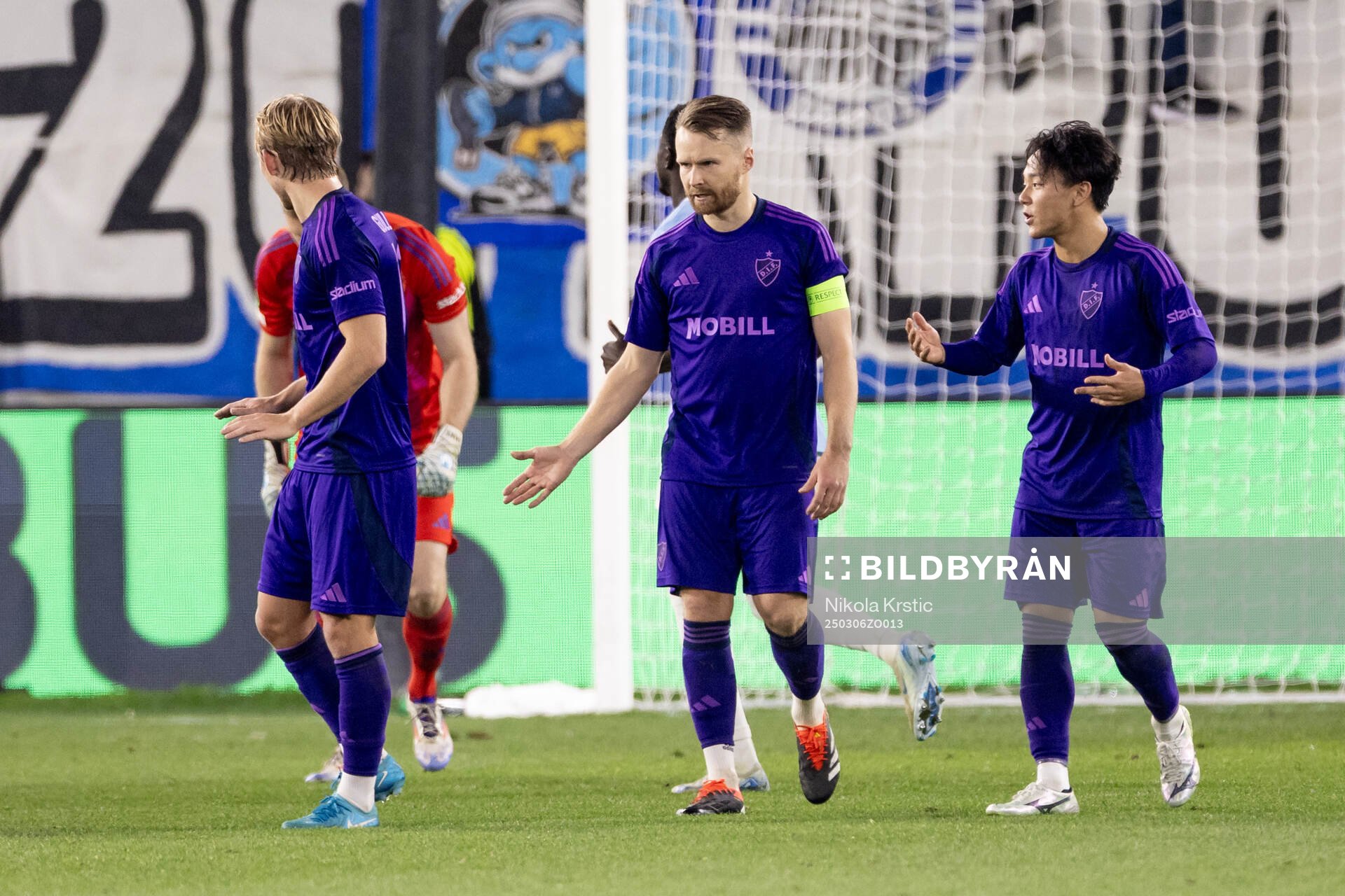 Jacob Larsson of Djurgården looks dejected