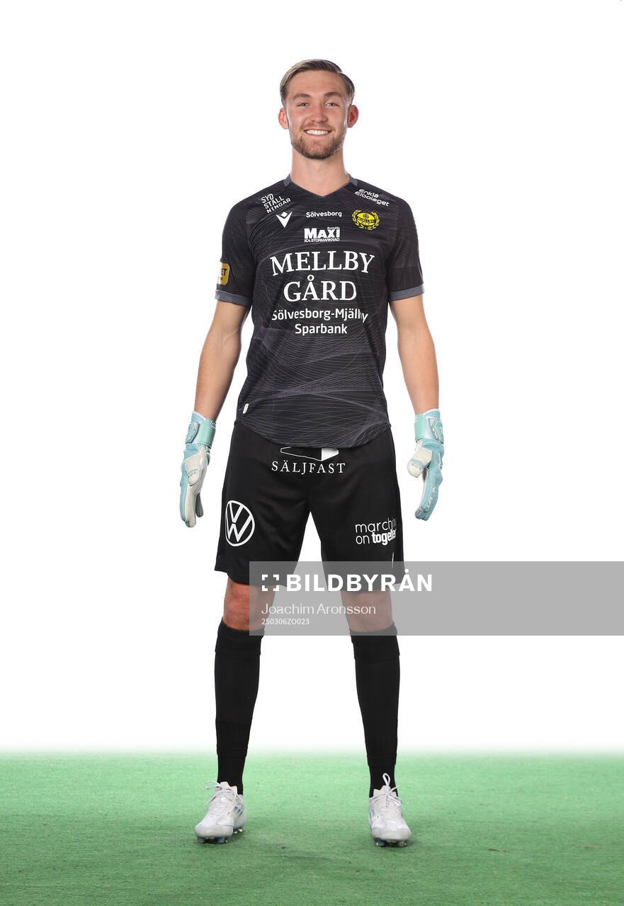 Mjällbys målvakt Noel Törnqvist