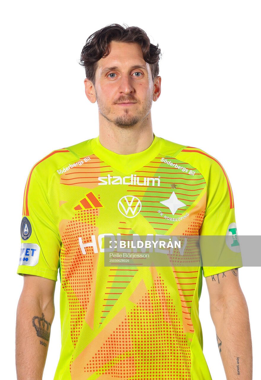 IFK Norrköpings målvakt David Mitov Nilsson