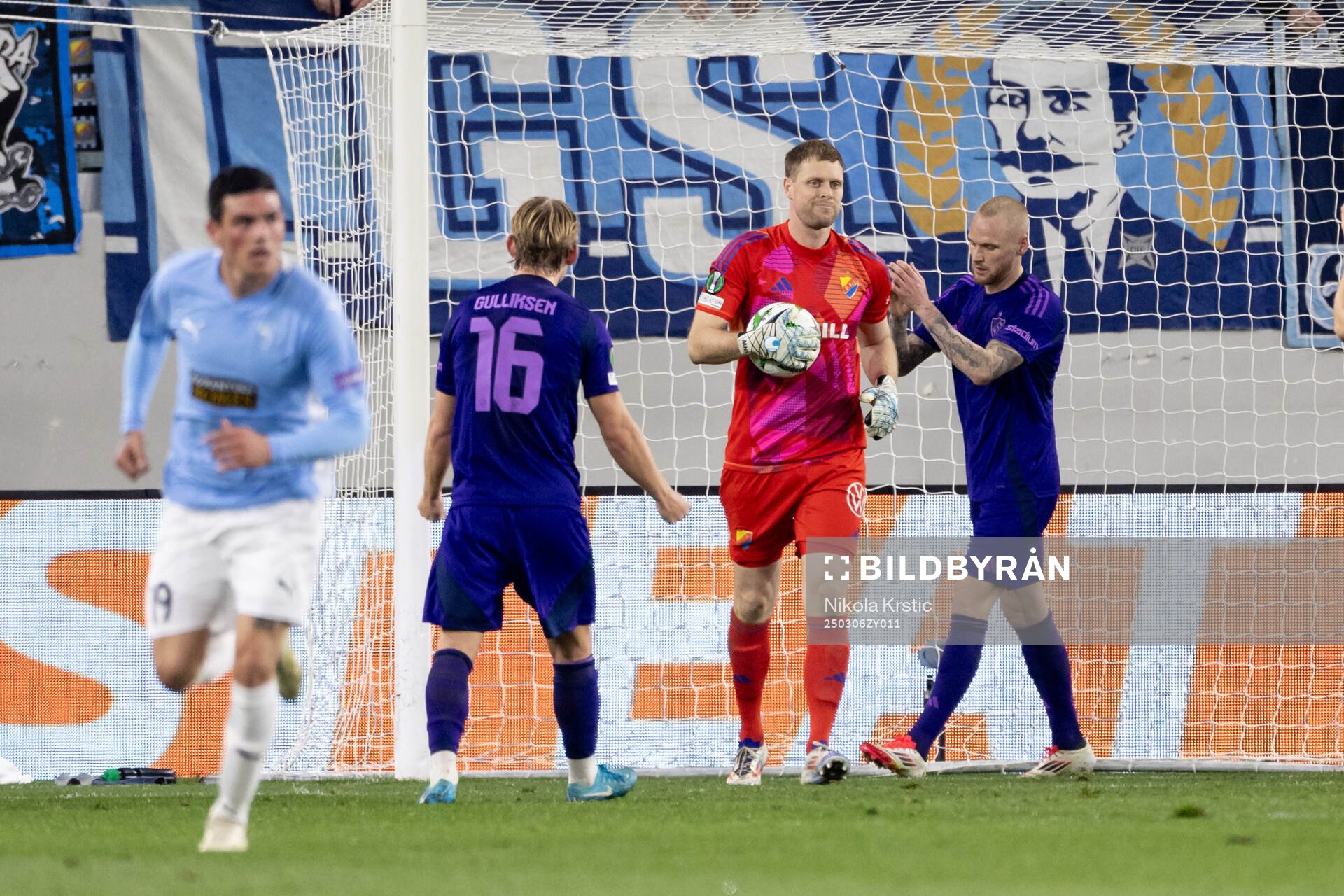 goalkeeper Malkolm Nilsson Säfqvist of Djurgården