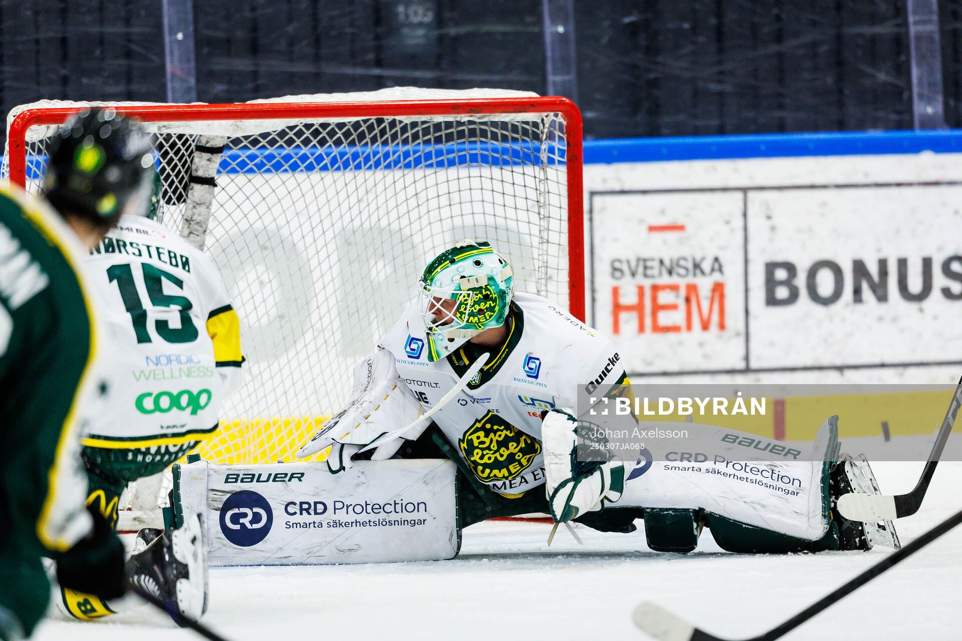 Björklövens målvakt Joona Voutilainen