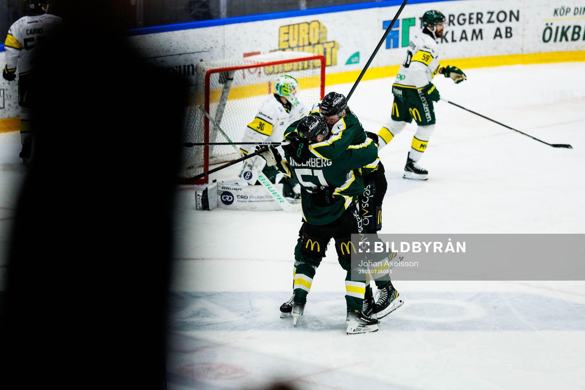 Östersunds Emil Molin, Alexander Anderberg och Albin