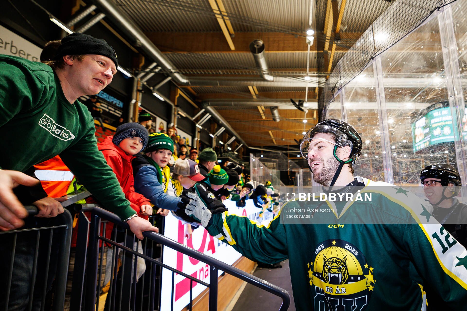 Östersunds Emil Molin jublar