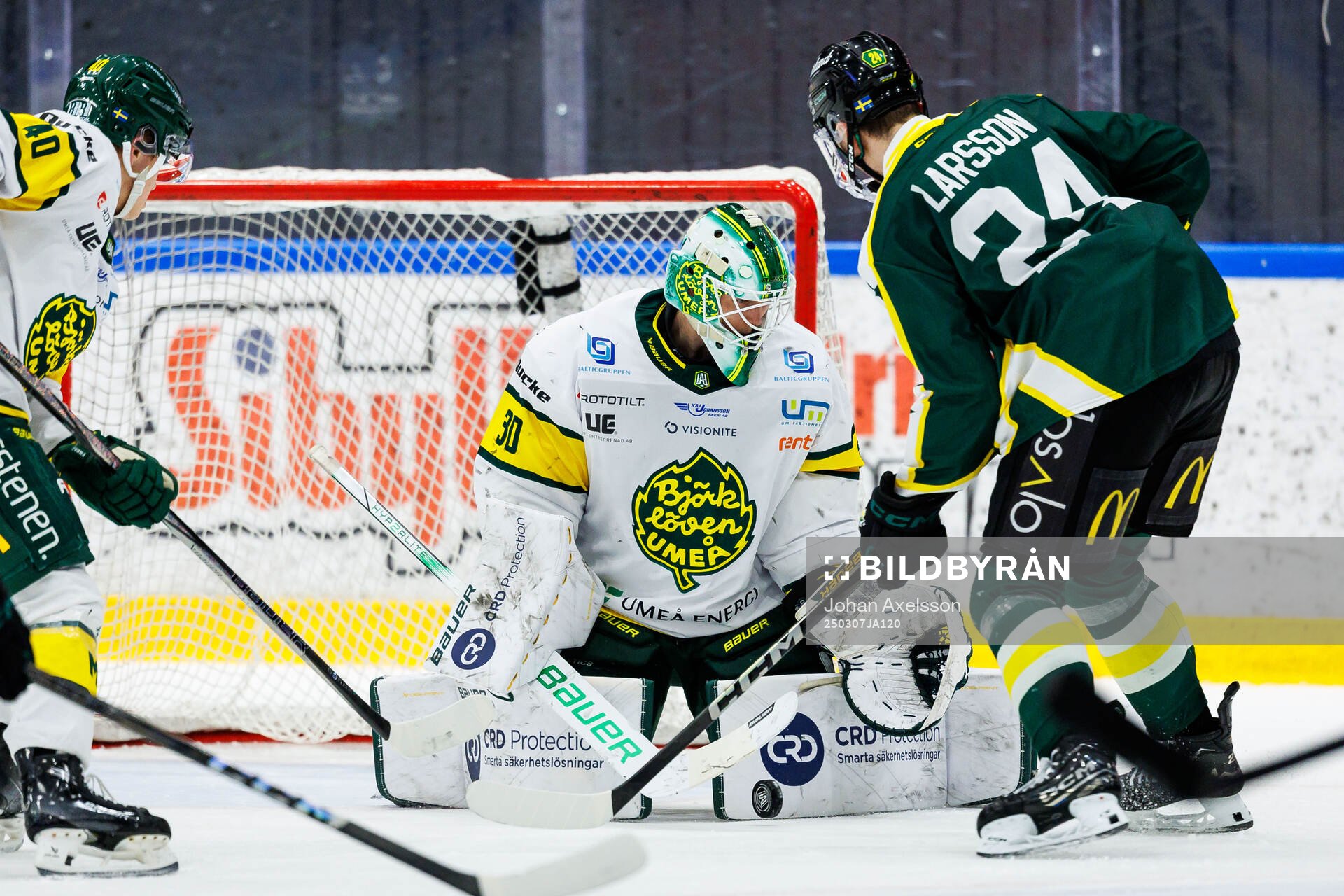 Björklövens målvakt Joona Voutilainen