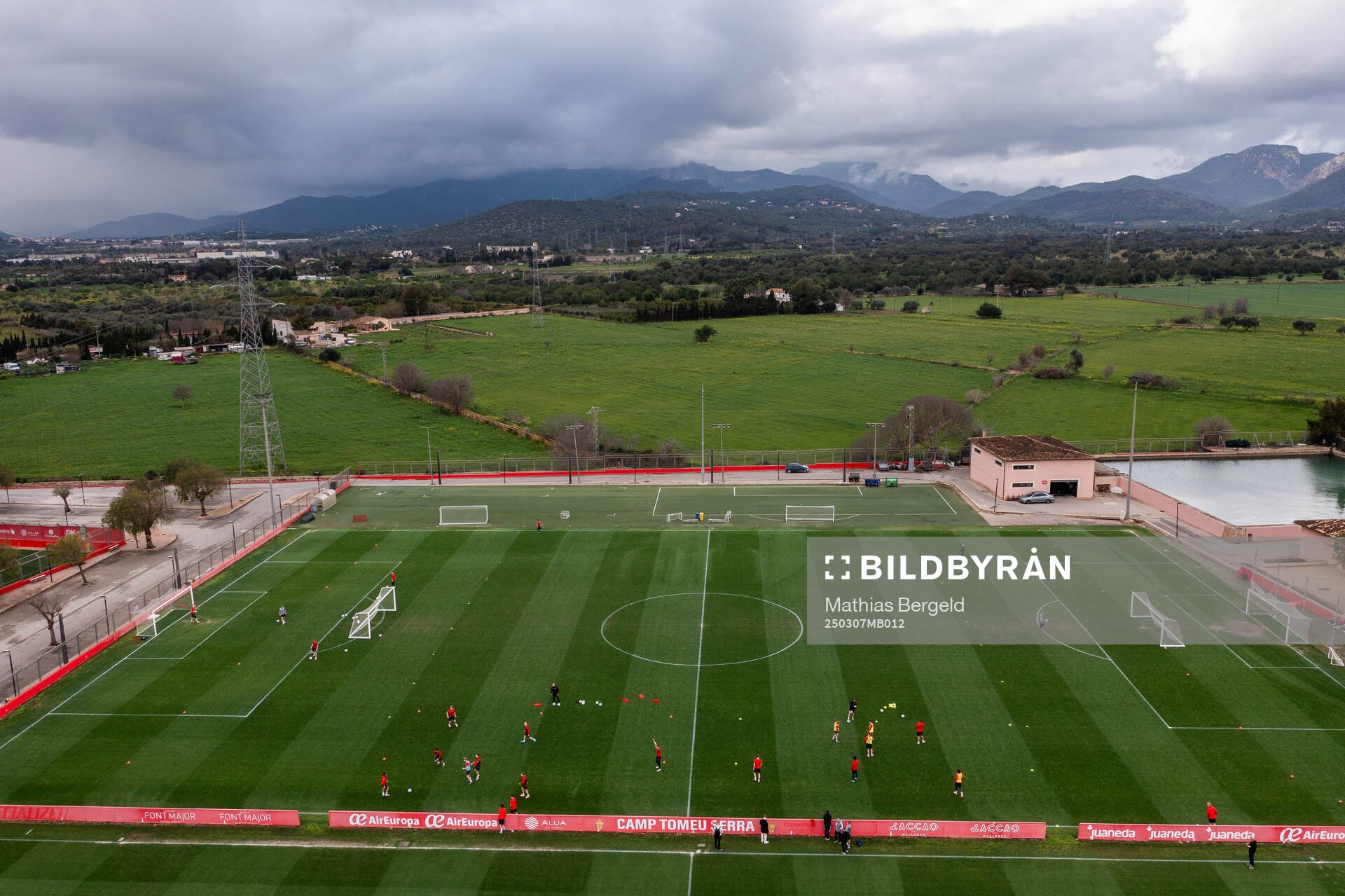 Vy över Ciudad Esportiva Antonio Asensio