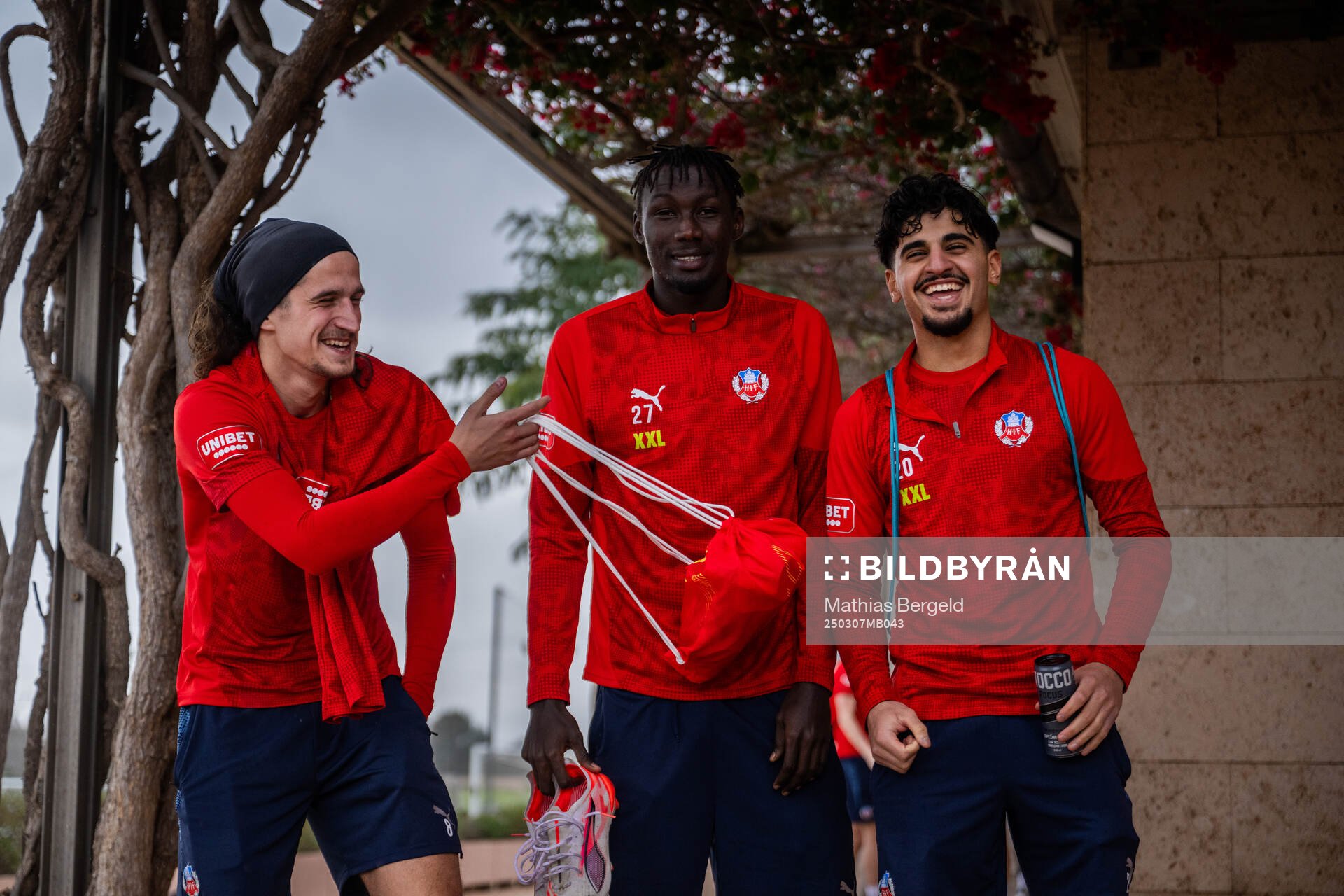 Ervin Gigovic, Ebrima Bajo och Baker Amer