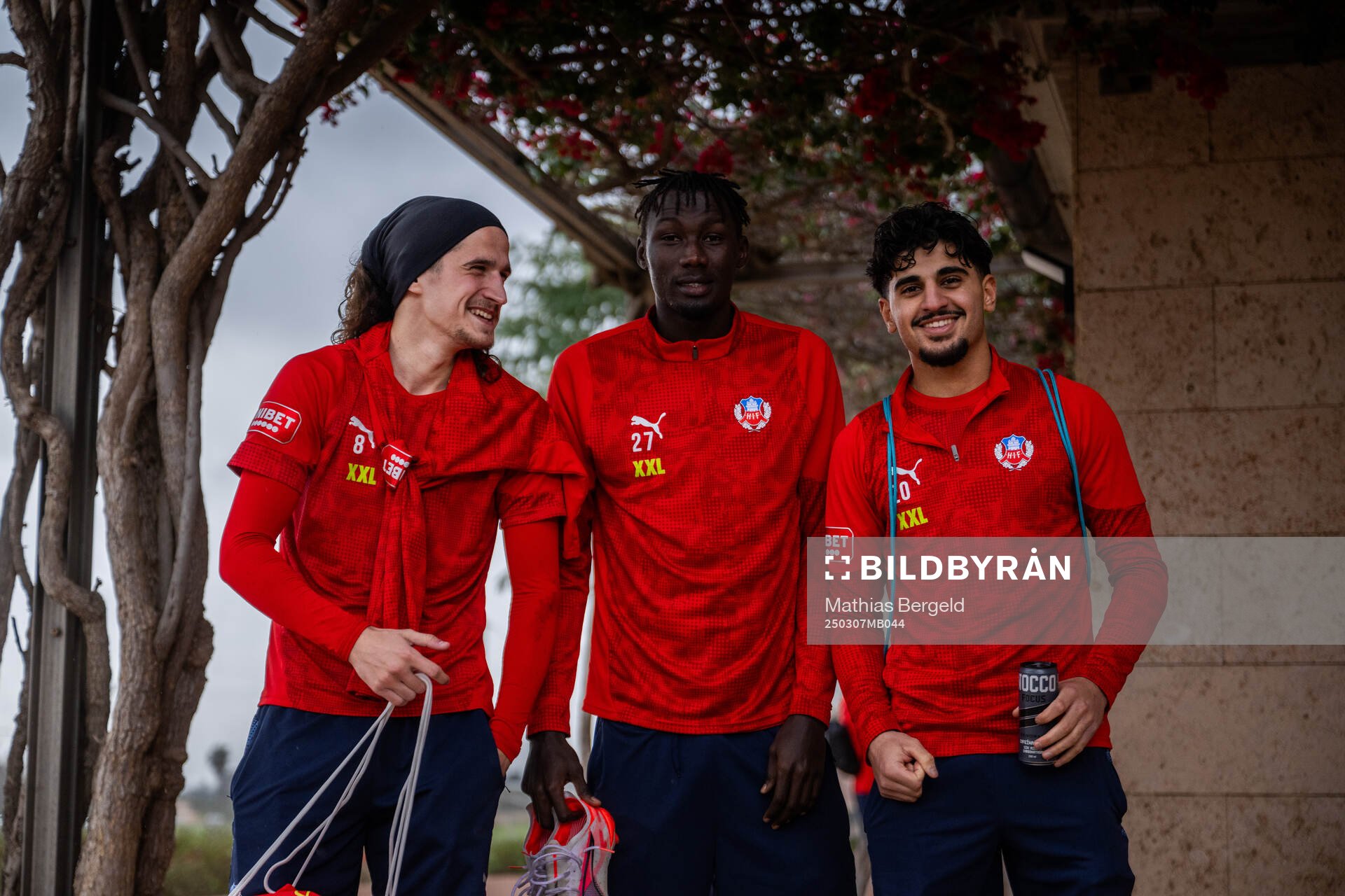 Ervin Gigovic, Ebrima Bajo och Baker Amer