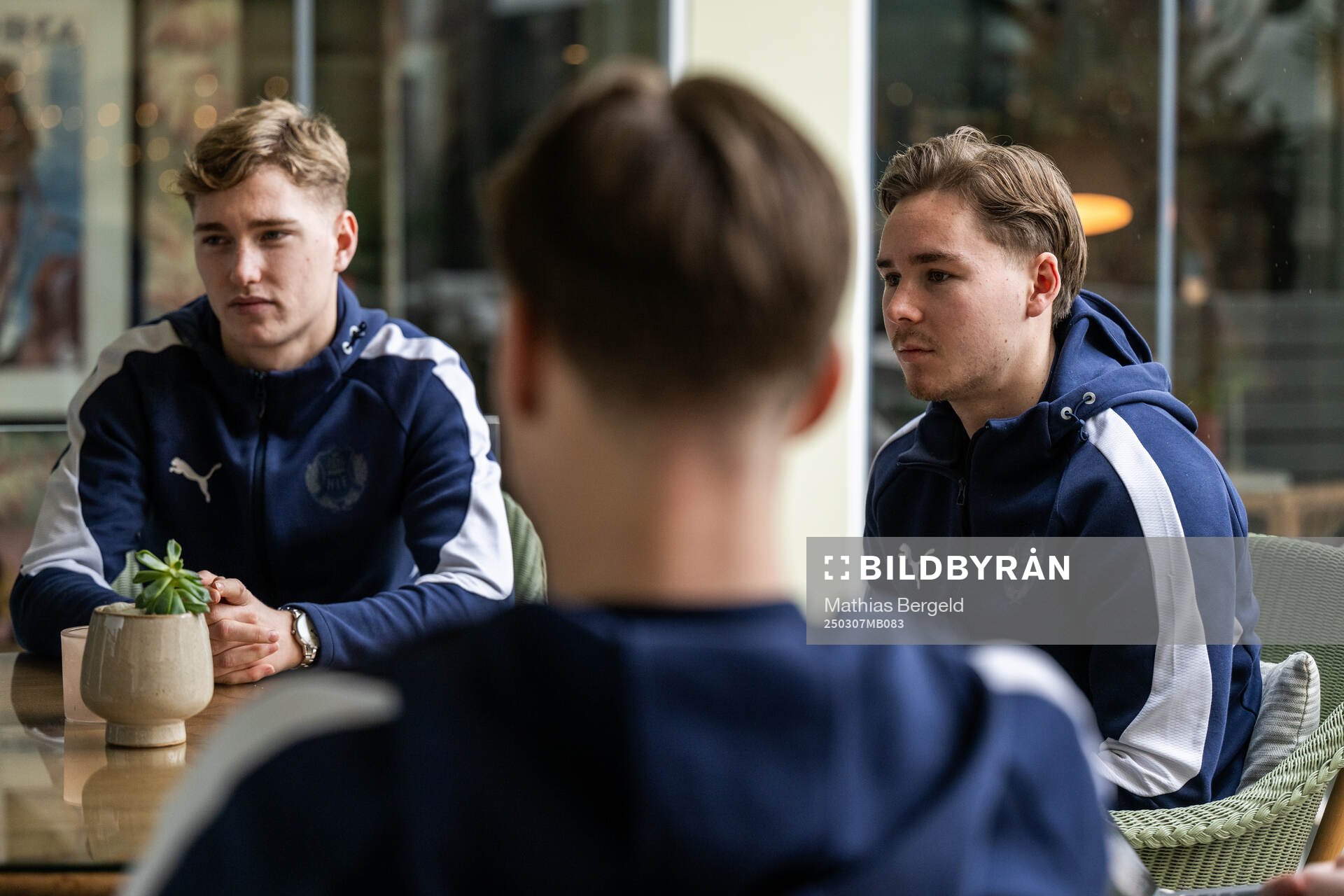 Helsingborgs Benjamin Örn och Simon Bengtsson