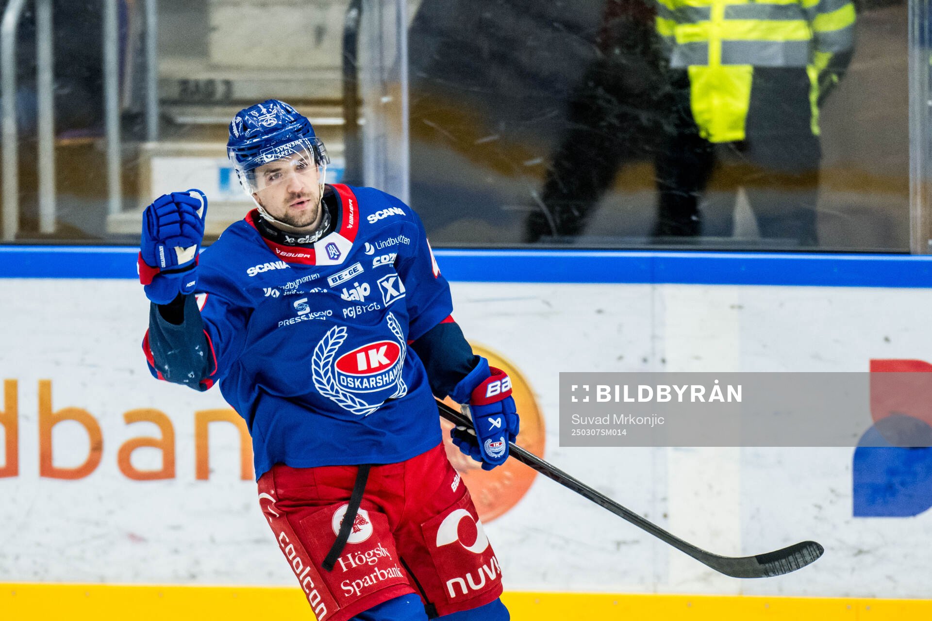 Oskarshamns Michael Joyaux jublar