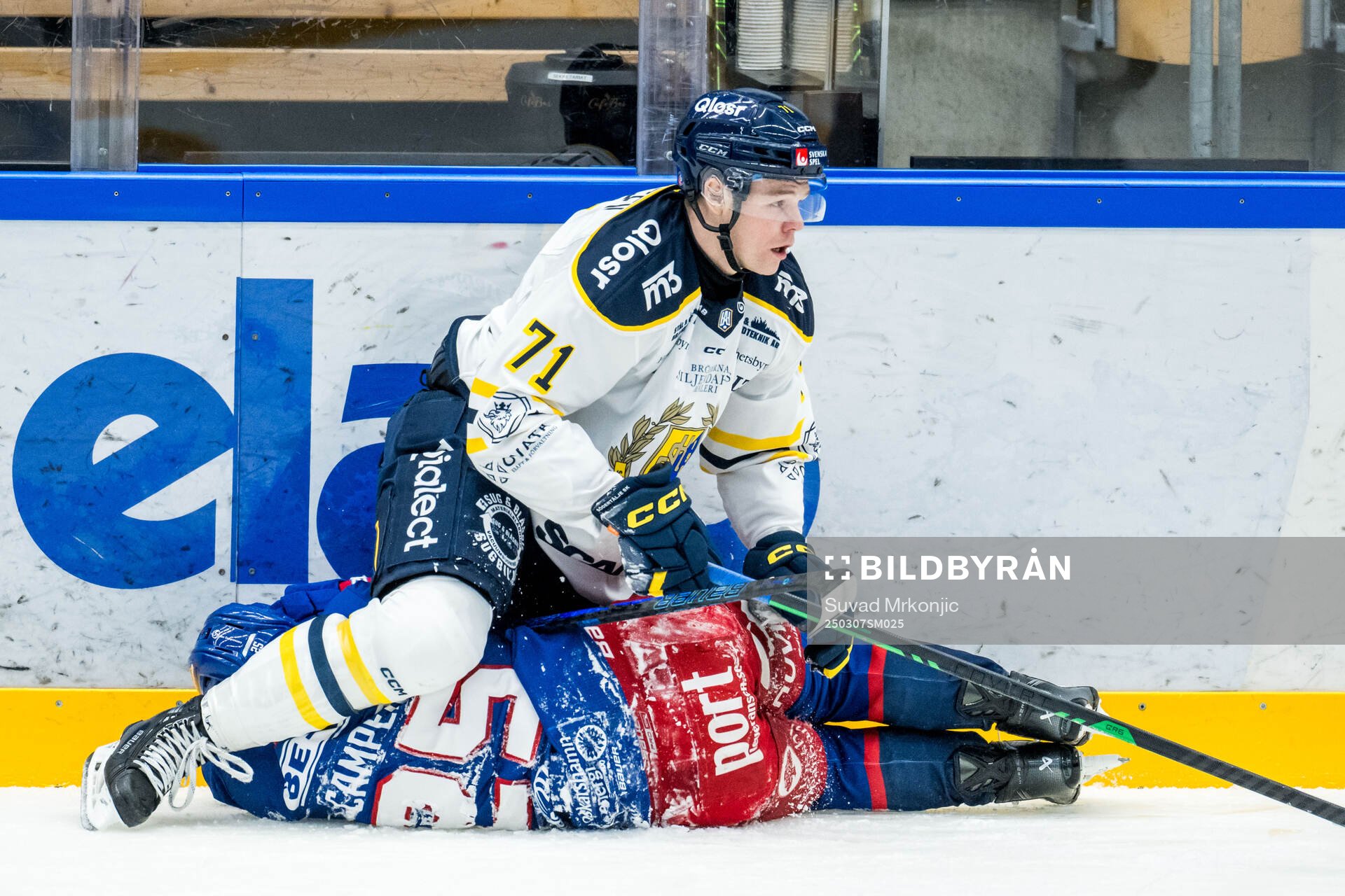 Oskarshamns Carter Camper och Södertäljes Andrew Nielsen