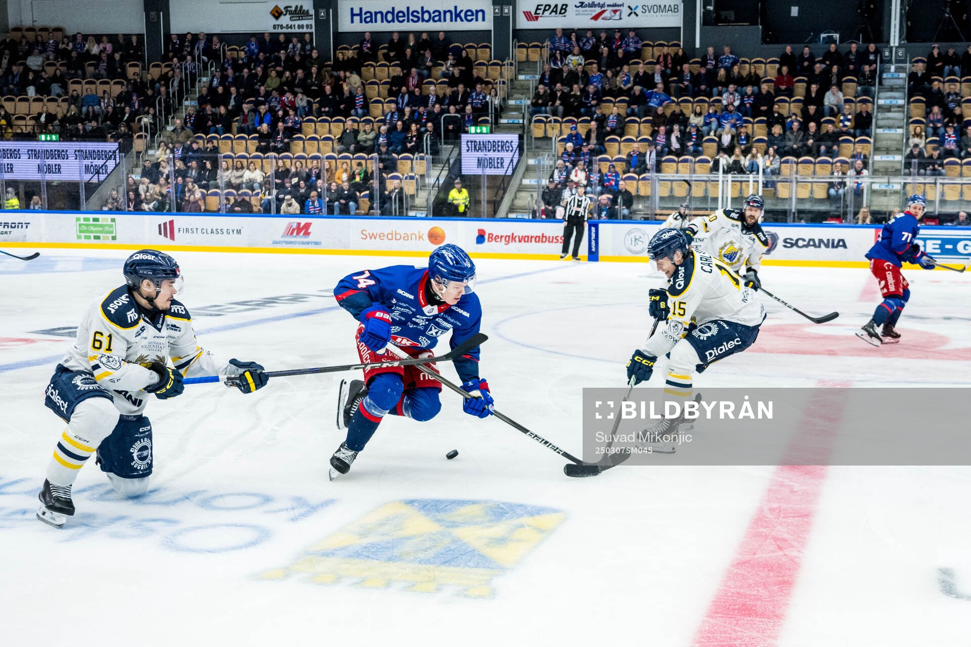 Södertäljes Miikka Pitkänen och Oskarshamns Lukas