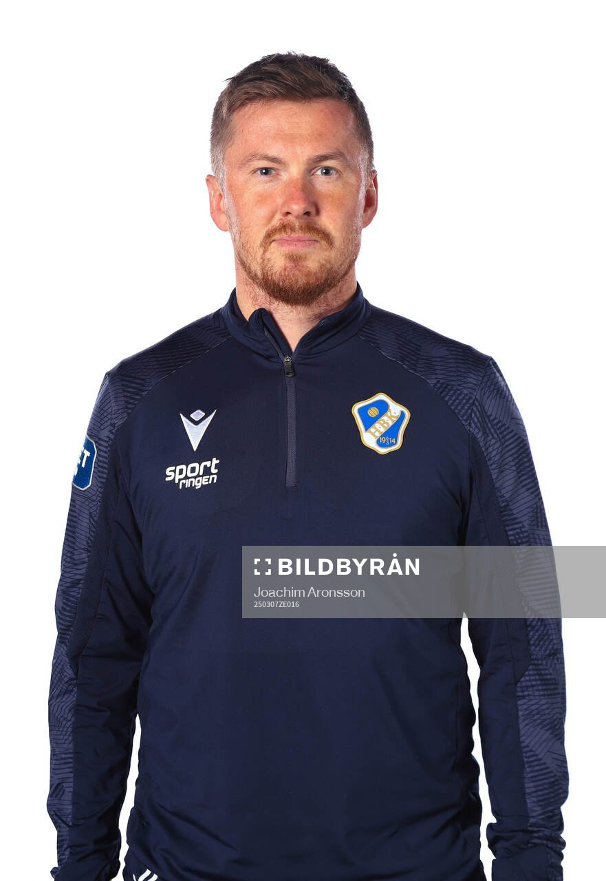 Halmstads tränare Johan Lindholm
