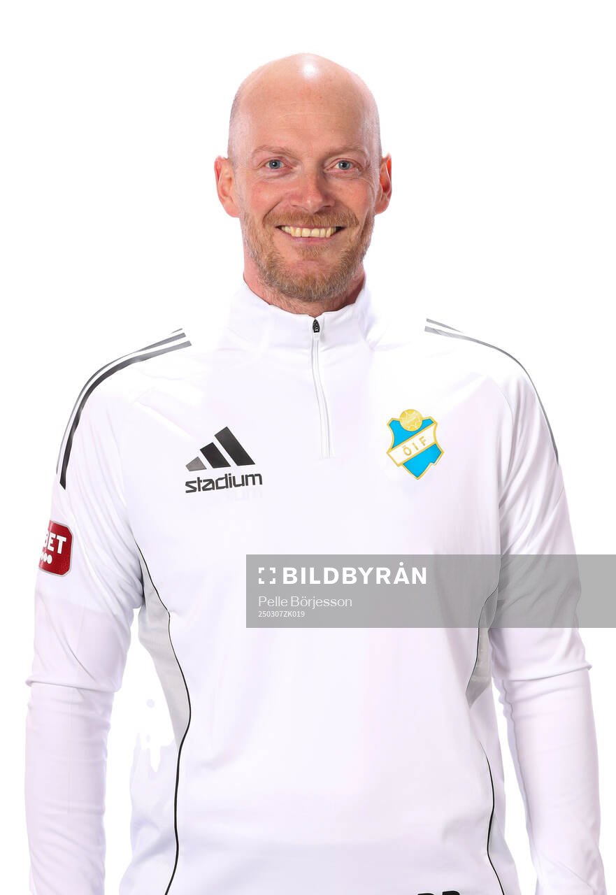 Östers målvaktstränare Rasmus Rydén