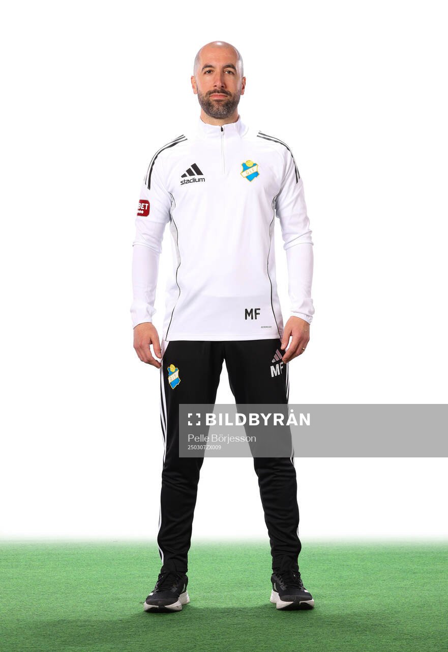 Östers tränare Martin Foyston