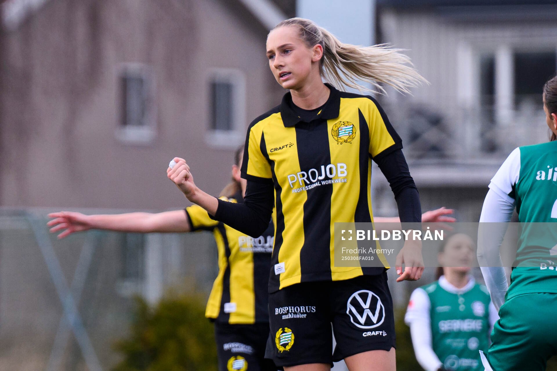 Hammarbys Ellen Wangerheim jublar