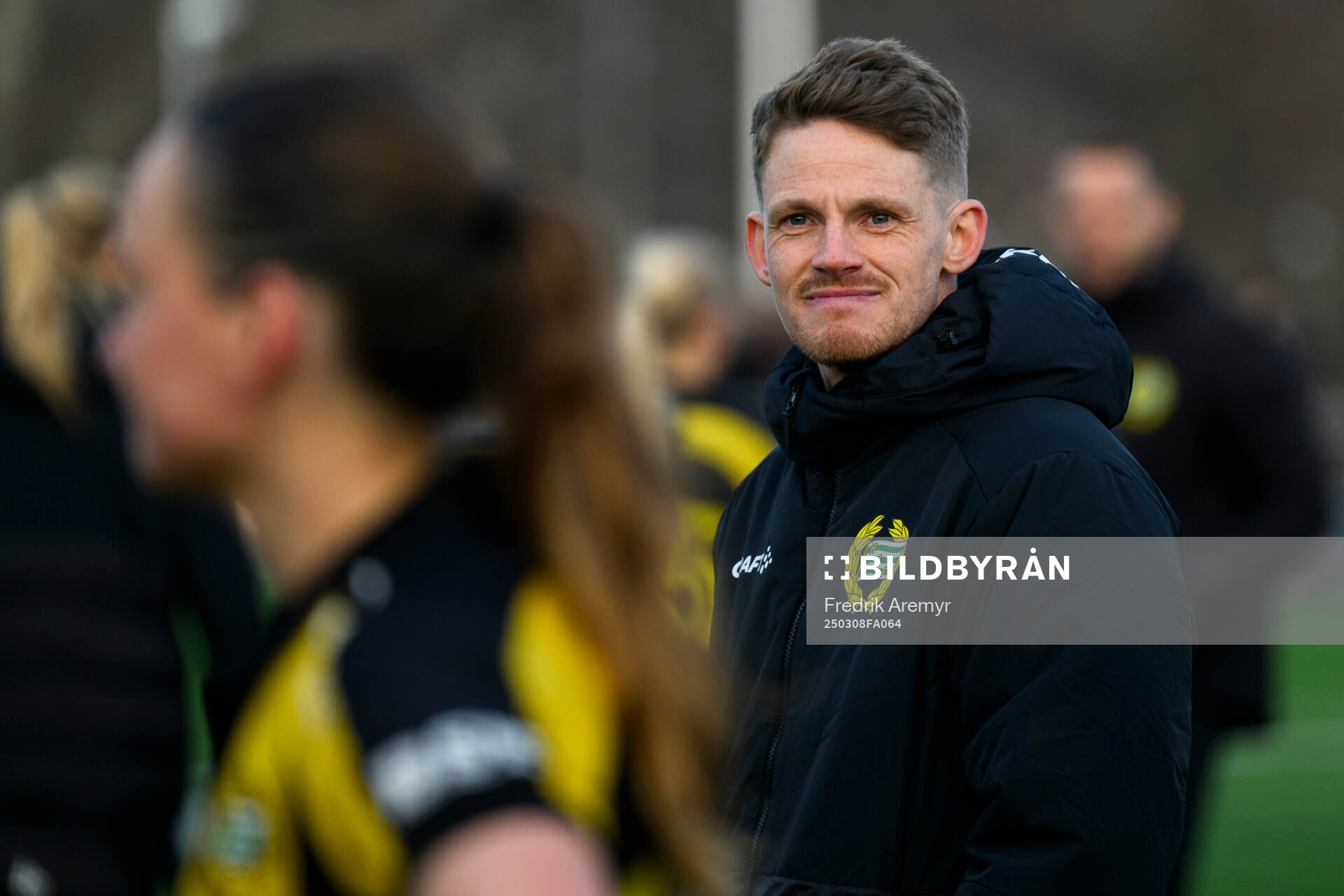 Hammarbys assisterande tränare William Strömberg