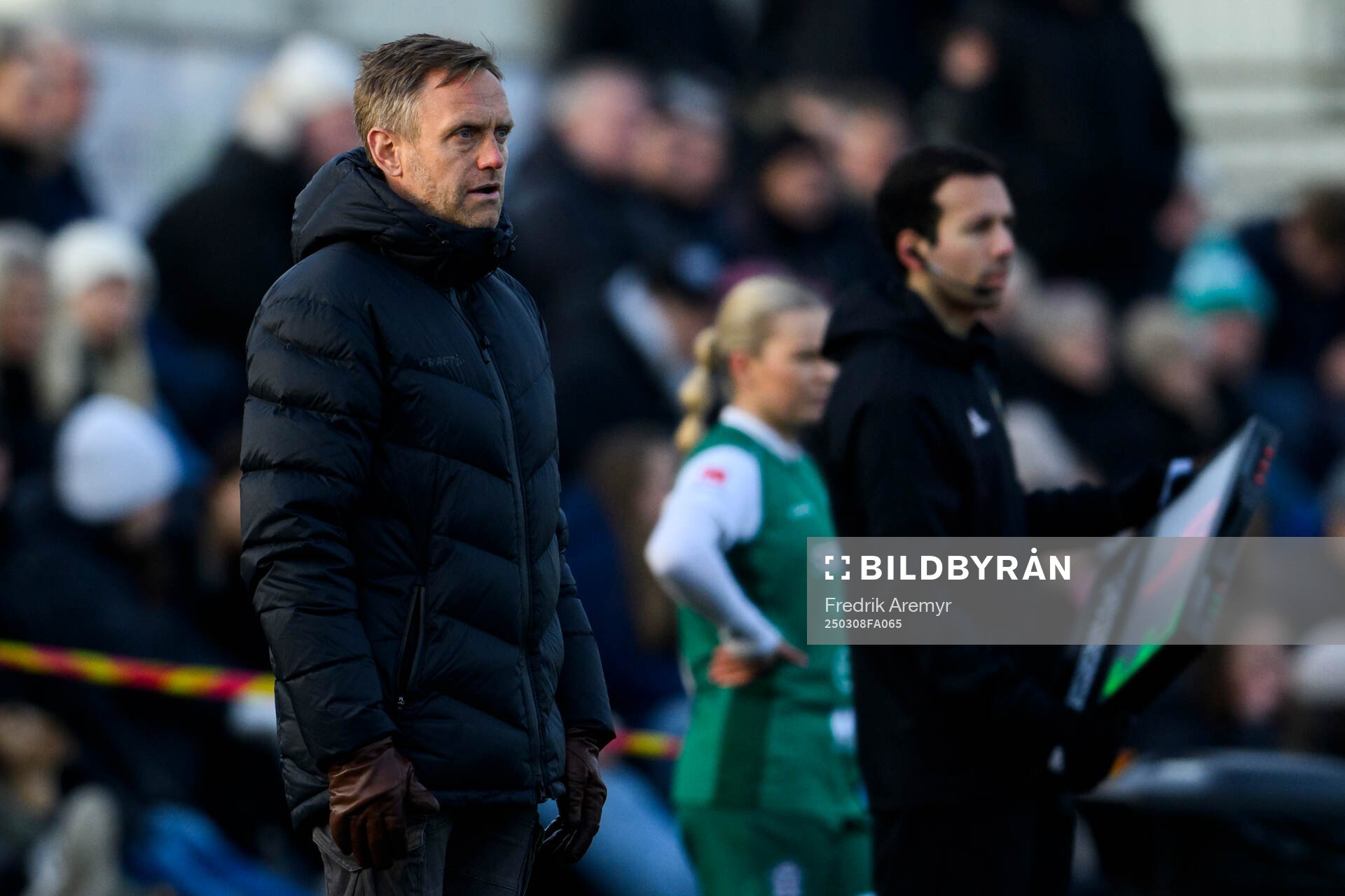 Hammarbys tränare Martin Sjögren