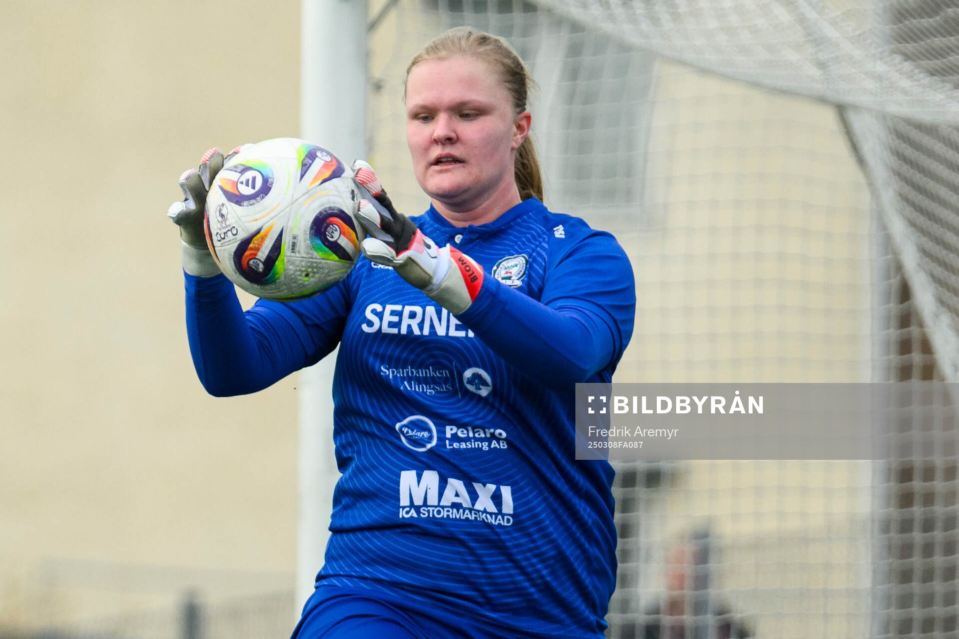 Alingsås målvakt Alexandra Blom